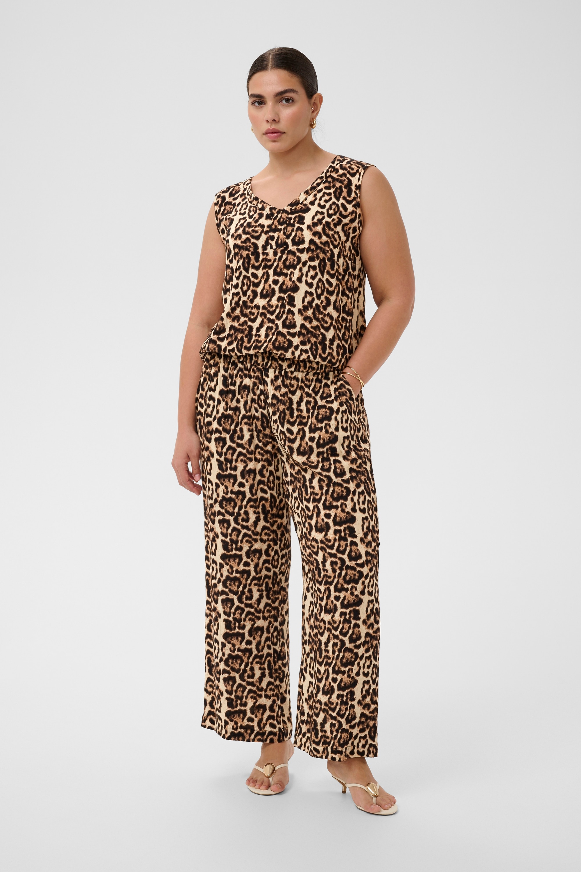 KAFFE Curve Stoffhose »Damen Casual Hose KCdala«
