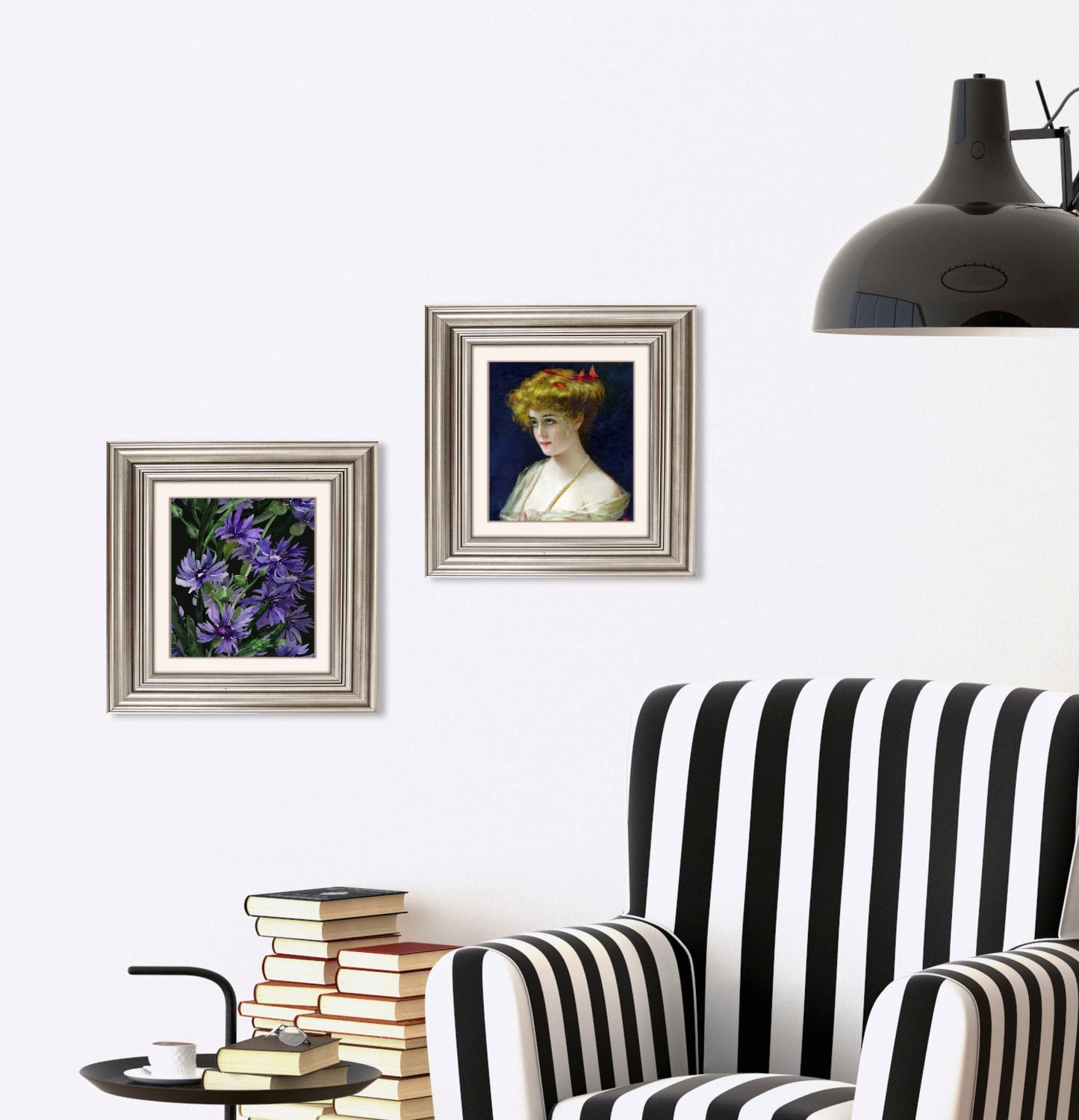 queence Acrylglasbild »Frau«, Kunst-Gemälde-Frau-Bilder von Frauen-Historis günstig online kaufen