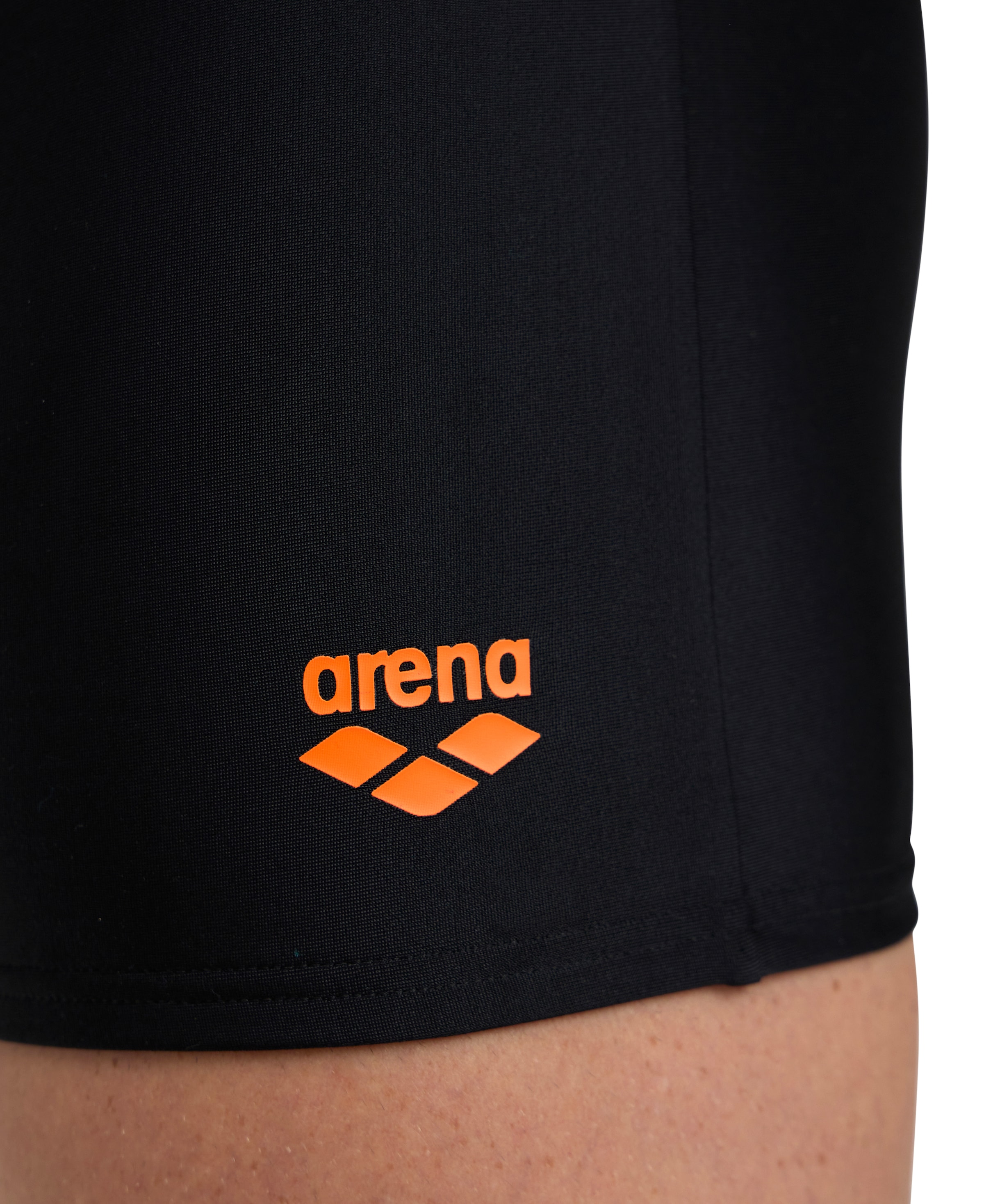 Arena Badehose mit Reißverschlusstasche, aus Polyester und Elasthan