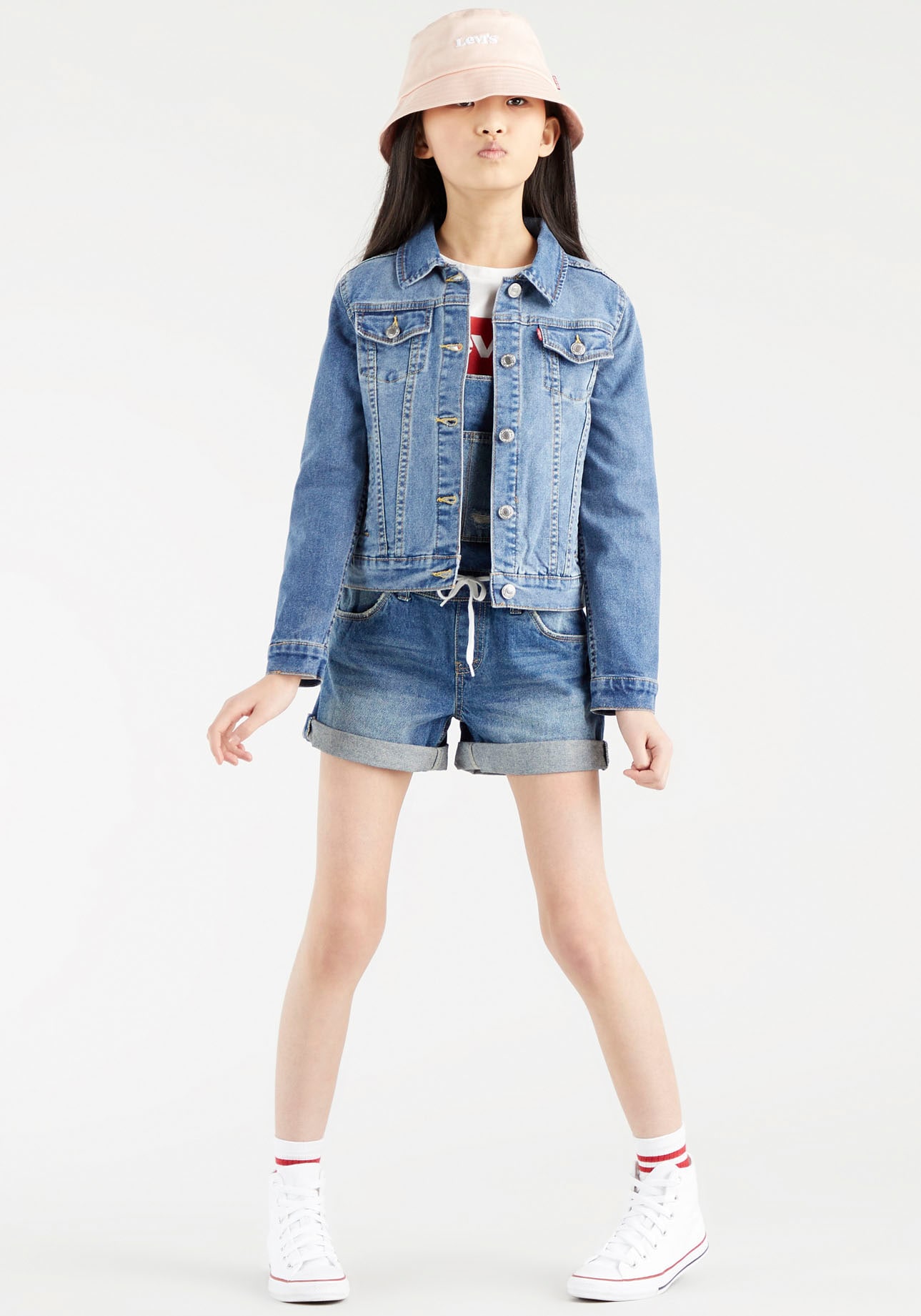 Levi's® Kids Jeansjacke »STRETCH TRUCKER JACKET«, for GIRLS