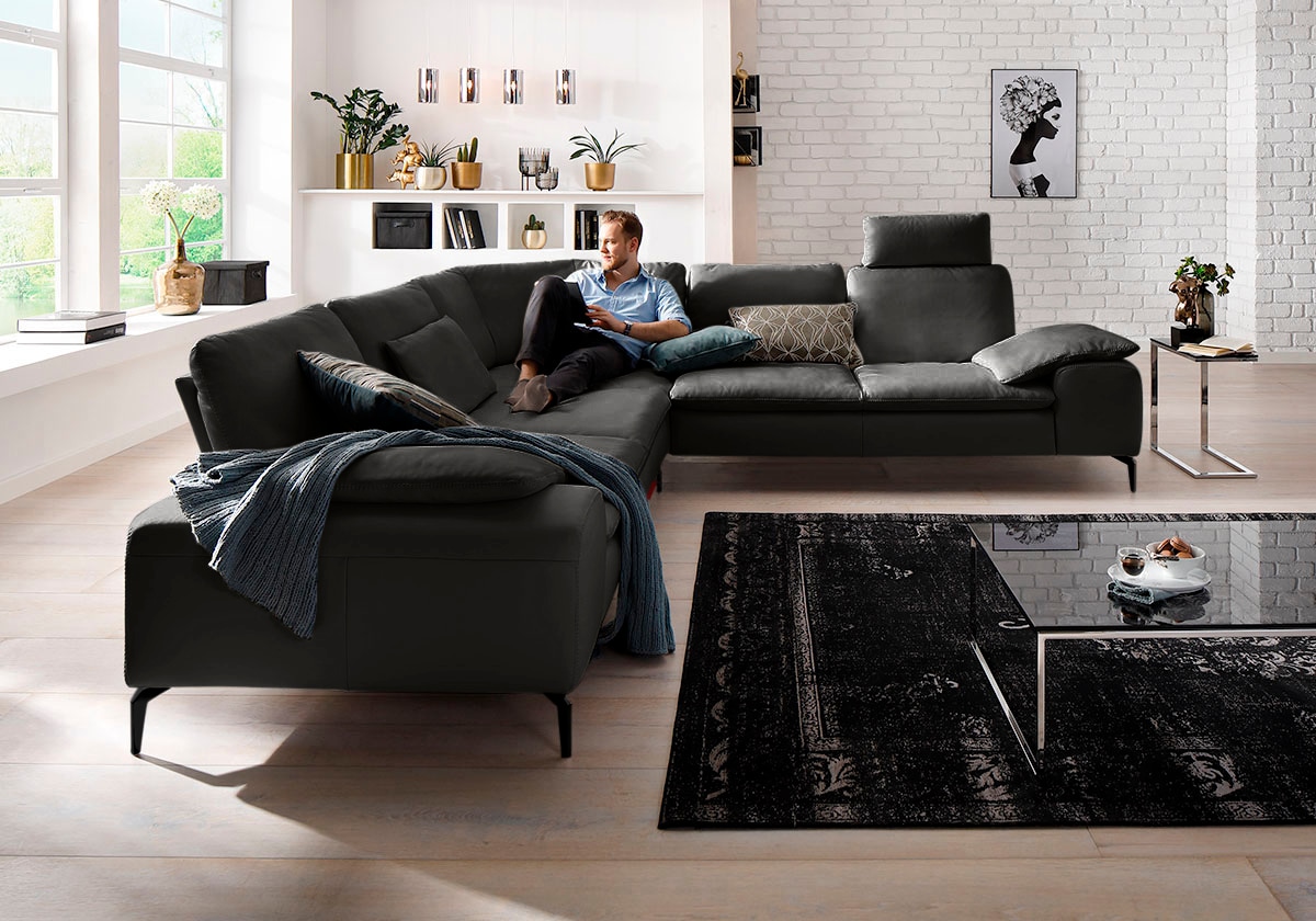 W.SCHILLIG Ecksofa »valentinoo, Designsofa, elegant und bequem, L-Form« mit günstig online kaufen
