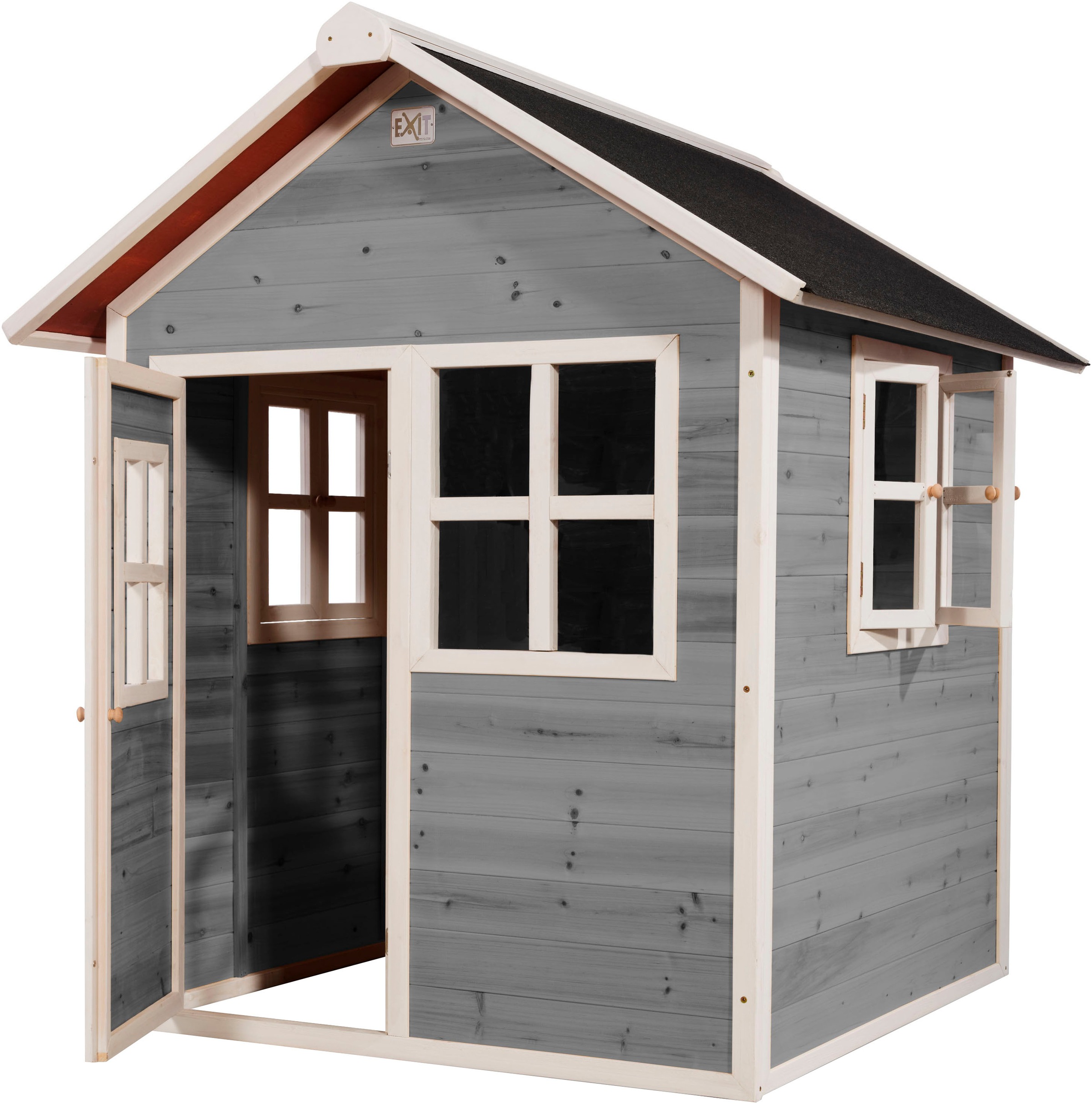 EXIT Spielhaus »Loft 100, grau«, FSC® - schützt Wald - weltweit