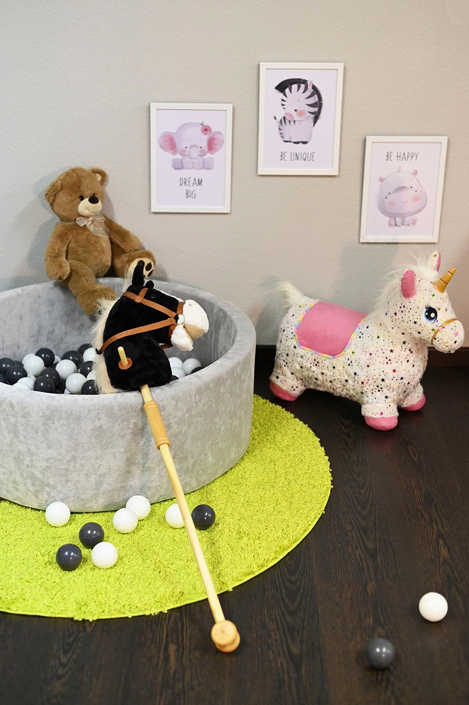 Knorrtoys® Steckenpferd »Blacky«