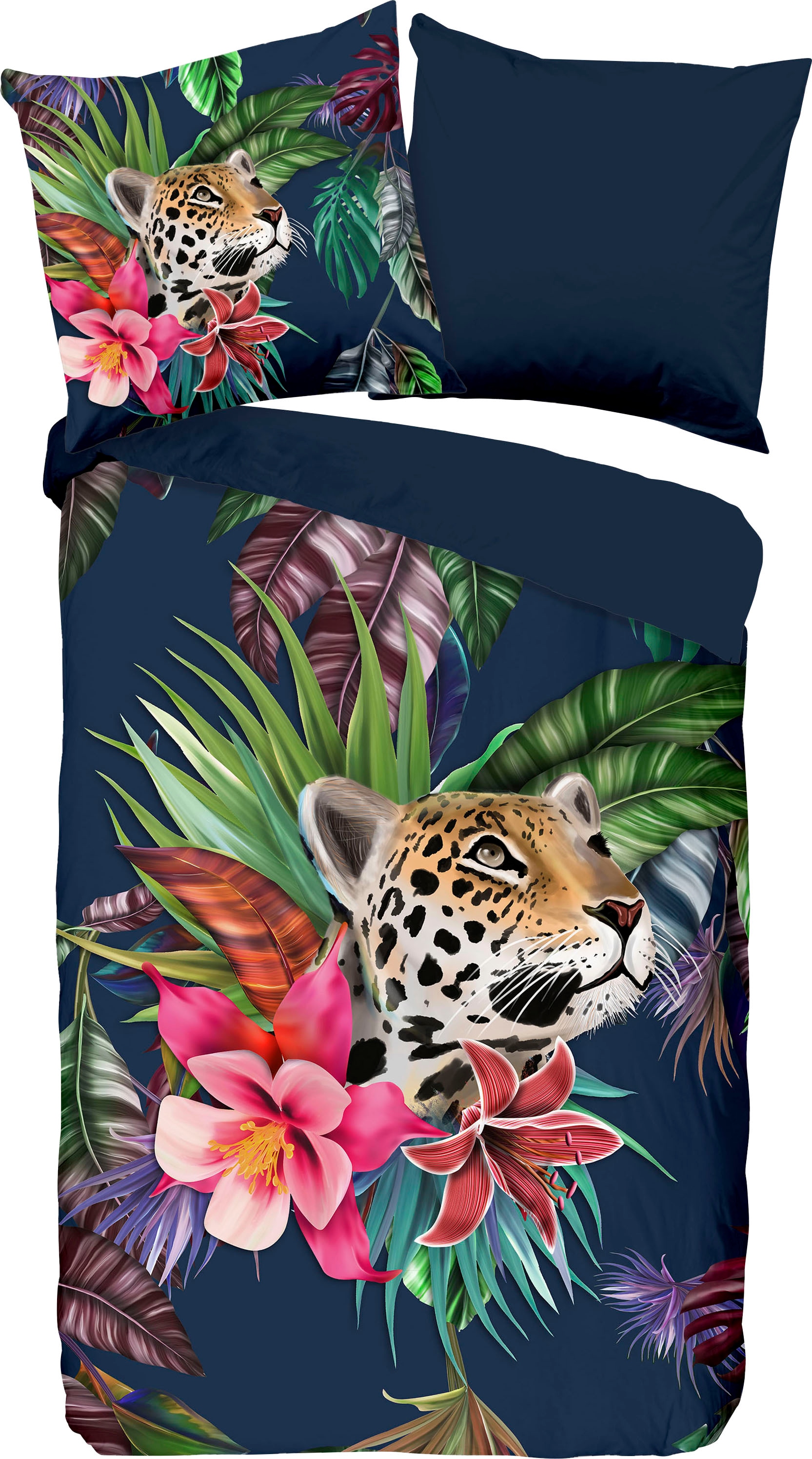 PURE luxury collection Wendebettwäsche »Wild«, Mikrofaser, 135x200, Pflegel günstig online kaufen