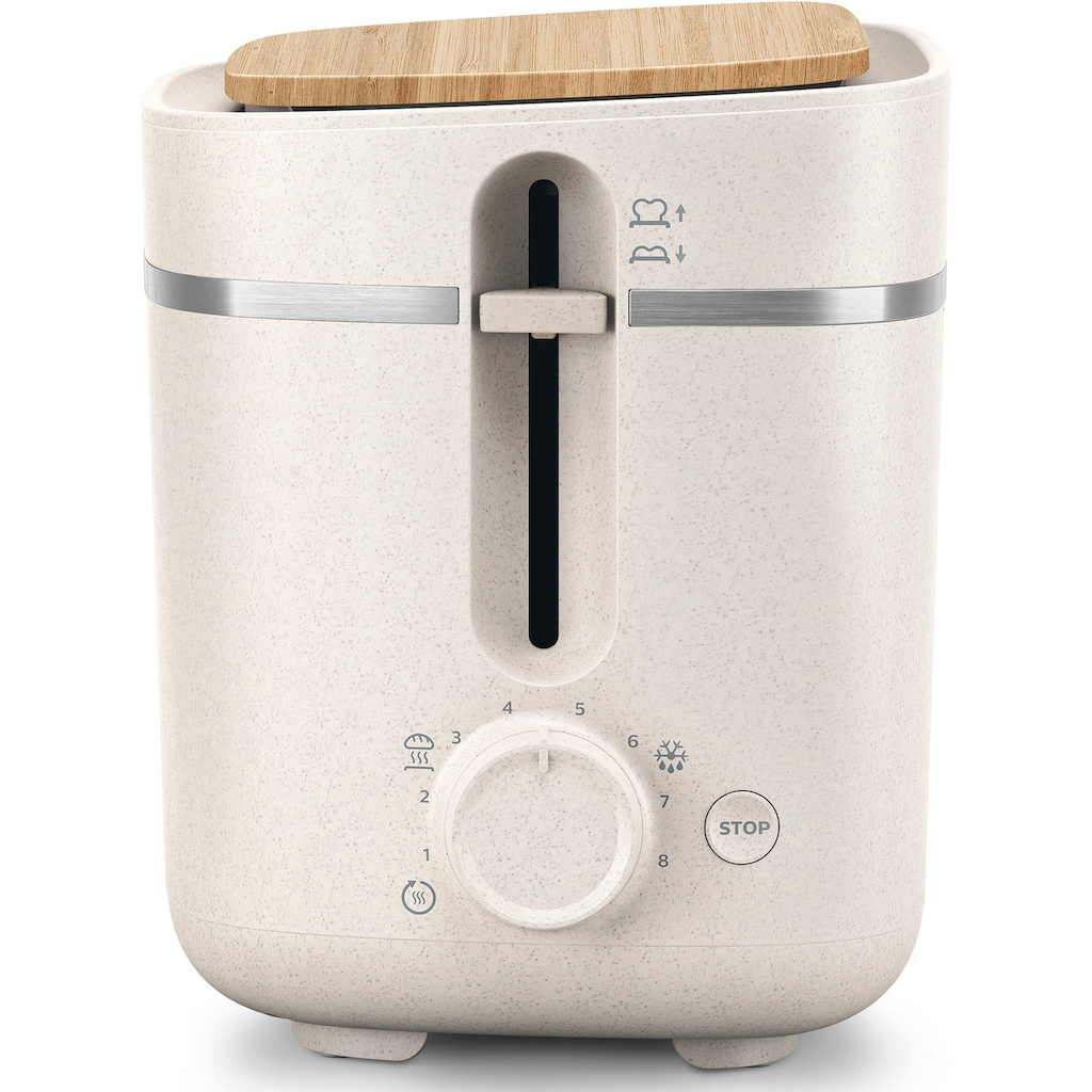 Philips Toaster »HD2640/10 Eco Conscious Collection Serie 5000«, 2 kurze Schlitze, 830 W