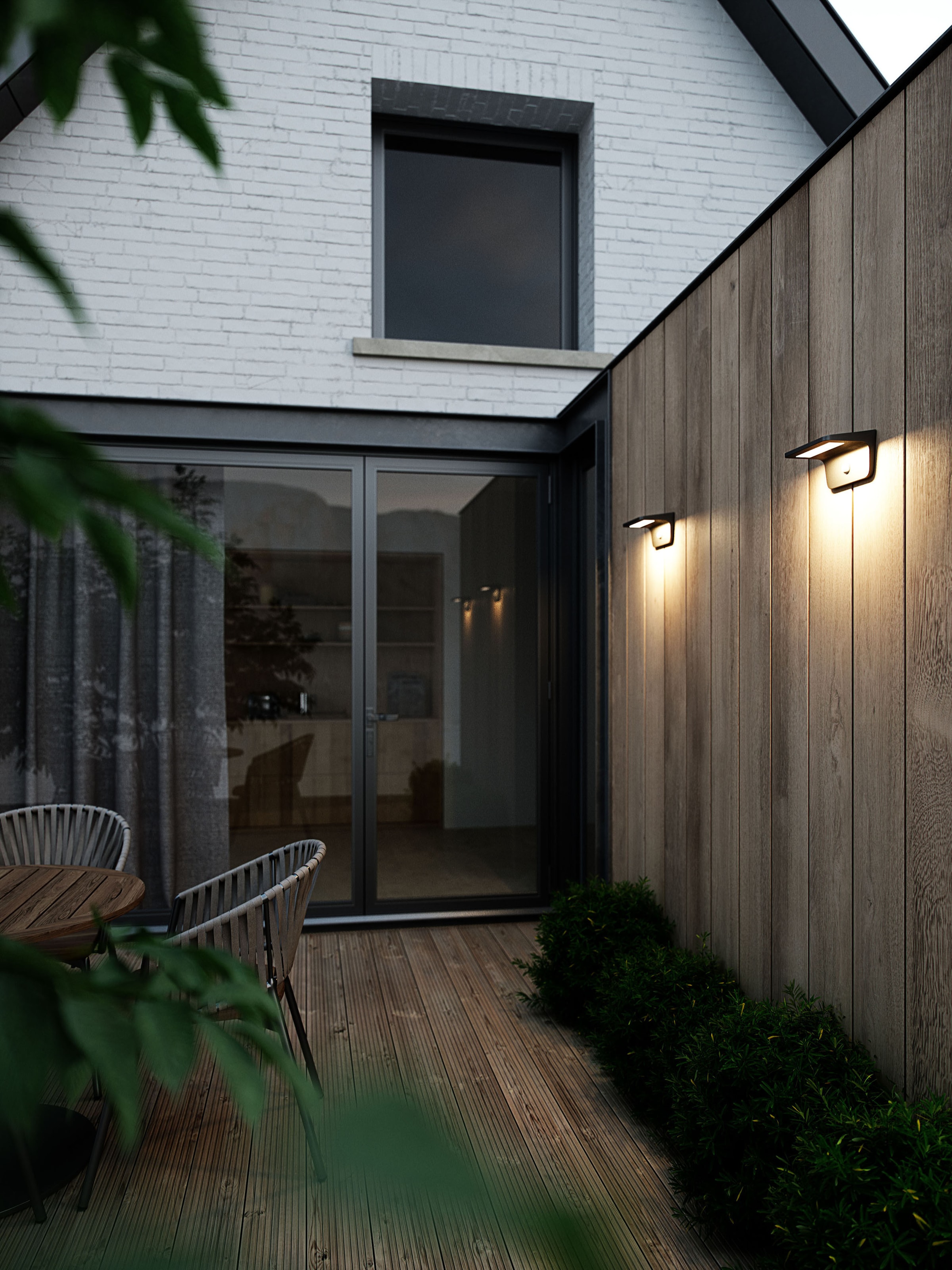 Nordlux LED Außen-Wandleuchte »AGENA«, Solar Modul auf Raten bestellen