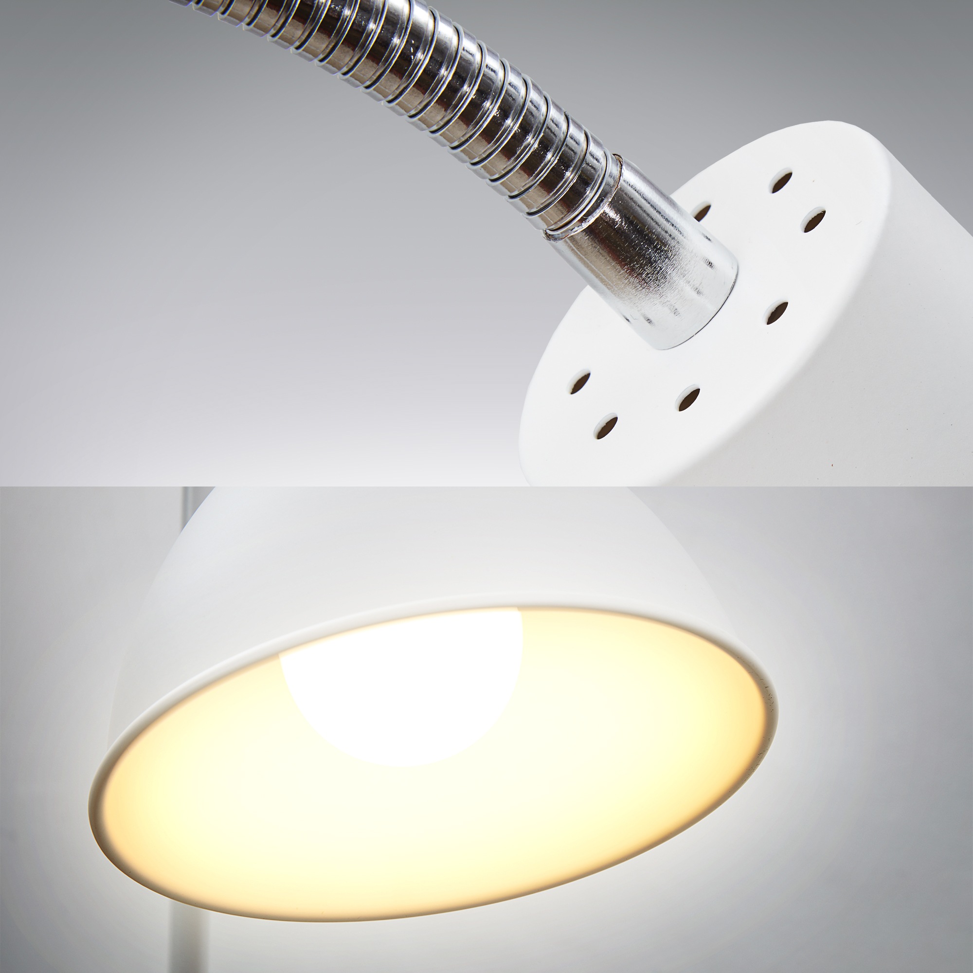 online weiß flammig-flammig, bestellen Industrial LED E27 schwenkbar Metall Design Stehleuchte Stand-Leuchte 1 B.K.Licht Stehlampe,