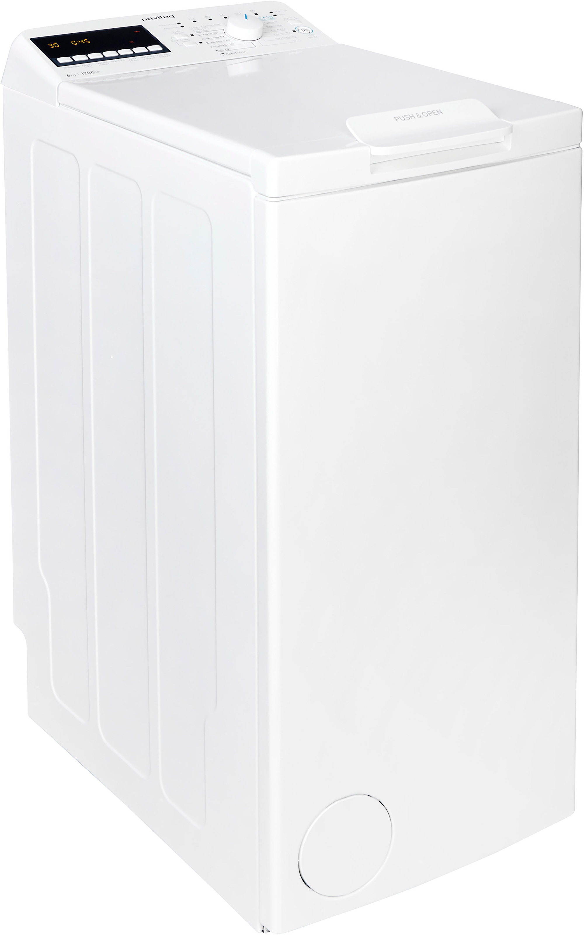 Privileg Waschmaschine Toplader »PWT B626S«, 6 kg, 1200 U/min, Water Balance Plus