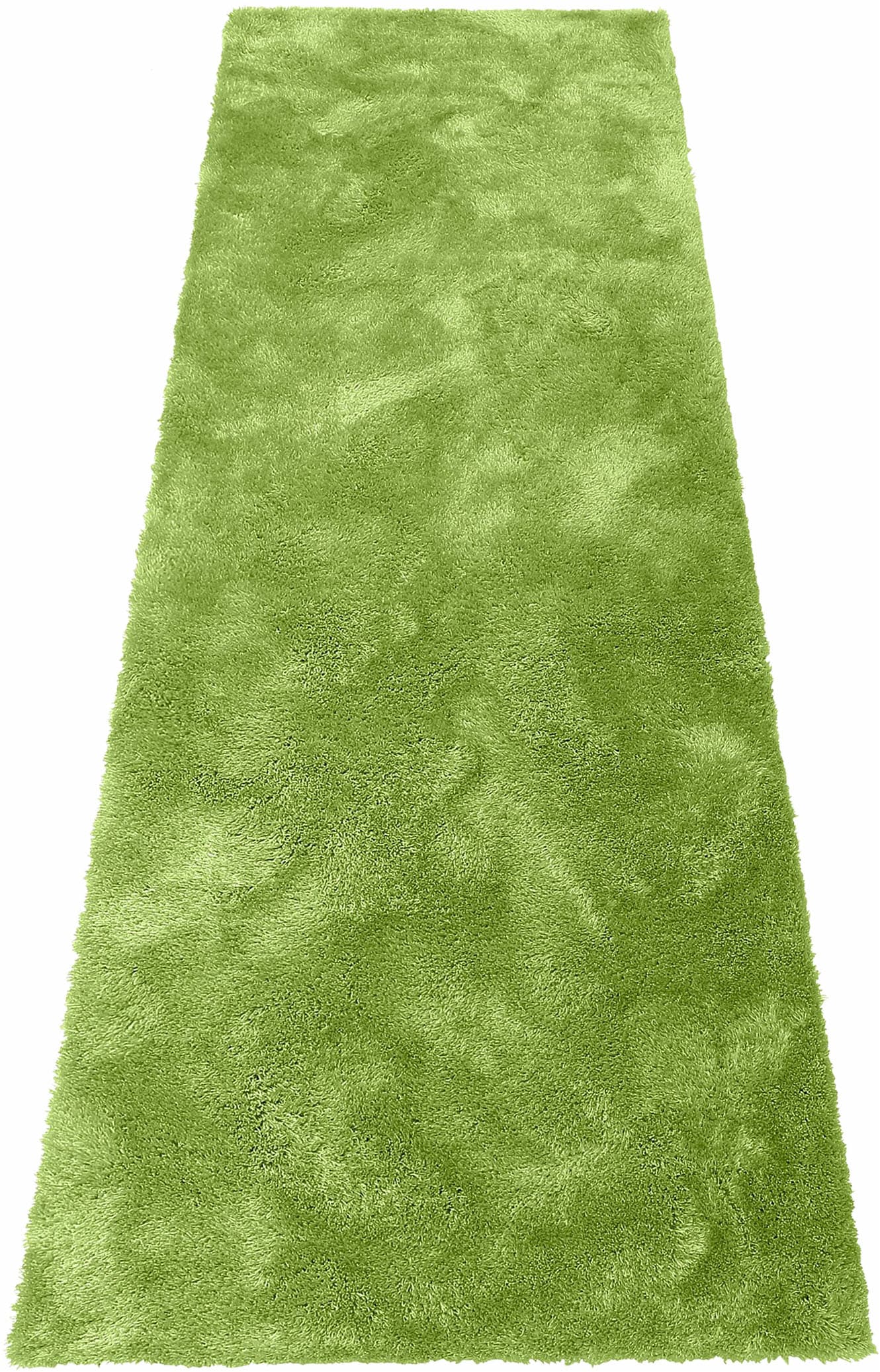Bruno Banani Hochflor-Läufer »Dana Teppich, Kundenliebling«, rechteckig, 30 mm Höhe, Brücke, uni, weich, Mikrofaser, Diele, Flur, Wohnzimmer, Schlafzimmer