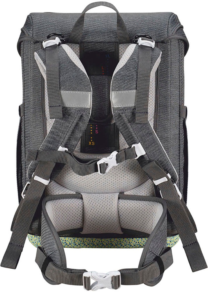 DerDieDas® Schulranzen »ErgoFlex Easy Exklusiv ECO, My World«, Reflektoren, enthält recyceltes Material