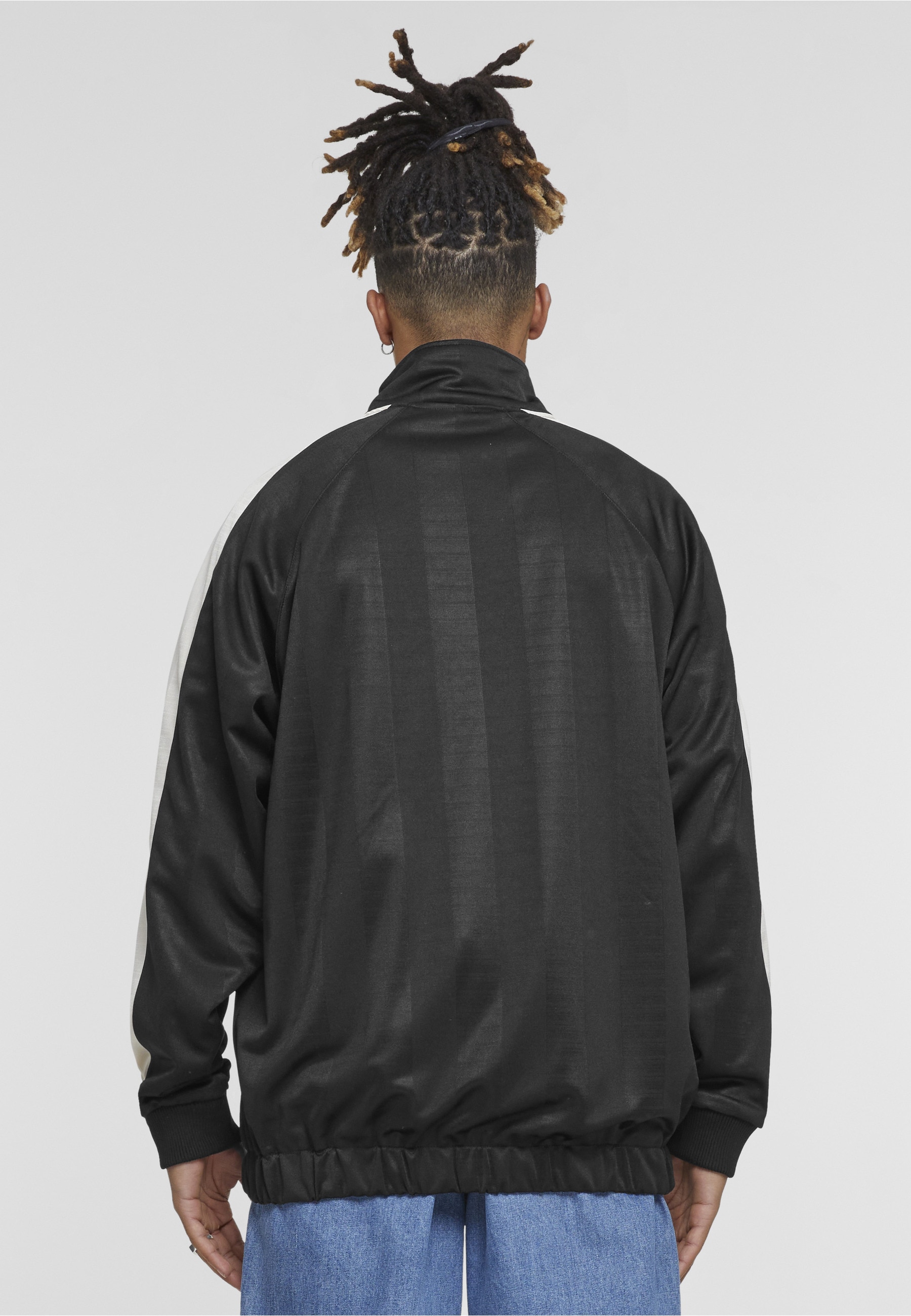 Fubu Collegejacke »Fubu Herren FM223-017-2 FUBU Varsity Striped Track Jacket« 1 Stk. tlg. ohne Kapuze