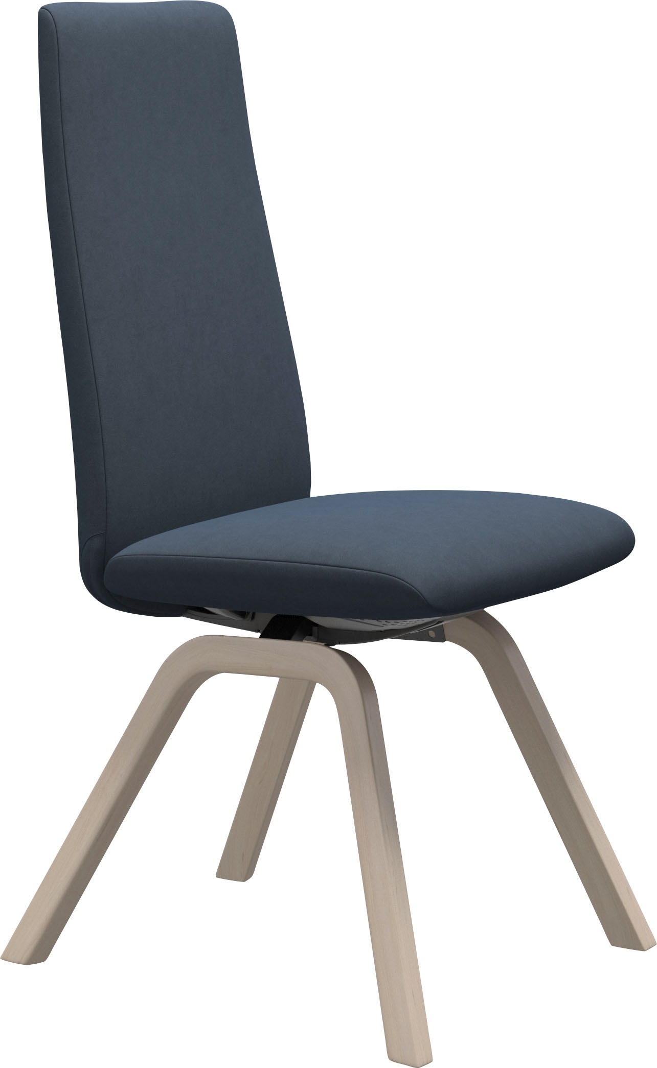 Stressless® Polsterstuhl »Laurel«, Microfaser DINAMICA, High Back, Größe M, mit schräggestellten Beinen in Eiche gekalkt