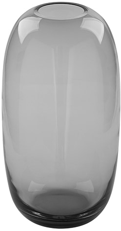 FINK Dekovase »BRASIL« aus Glas grau