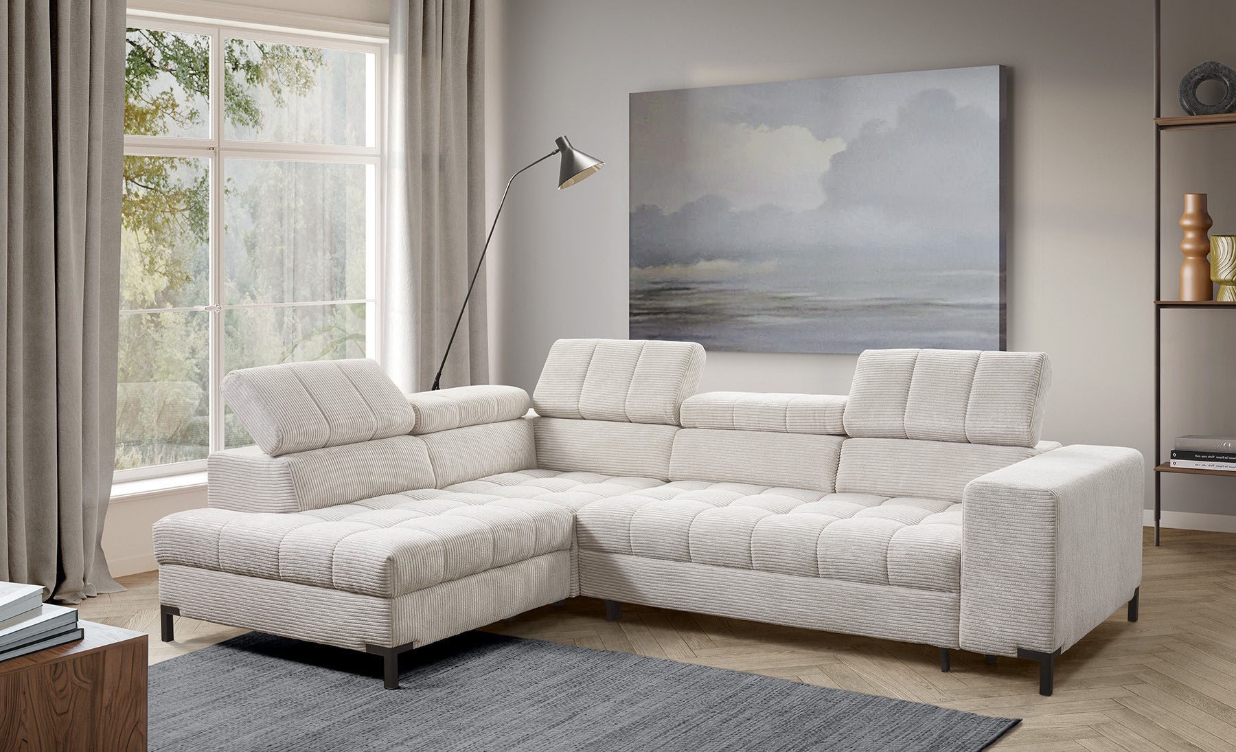 exxpo - sofa fashion Ecksofa »Bocco, hochwertige Verarbeitung, toller Sitzk günstig online kaufen