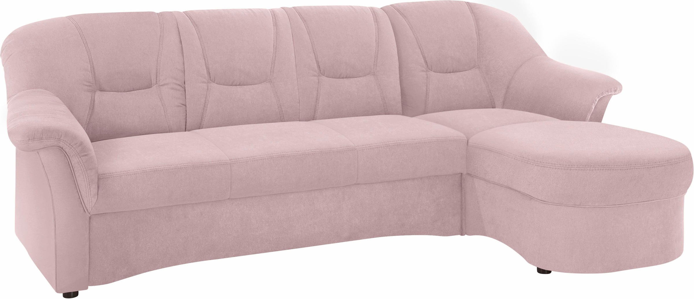 DOMO collection Ecksofa »Sarafina zeitlos und komfortabel, optional mit Fed günstig online kaufen