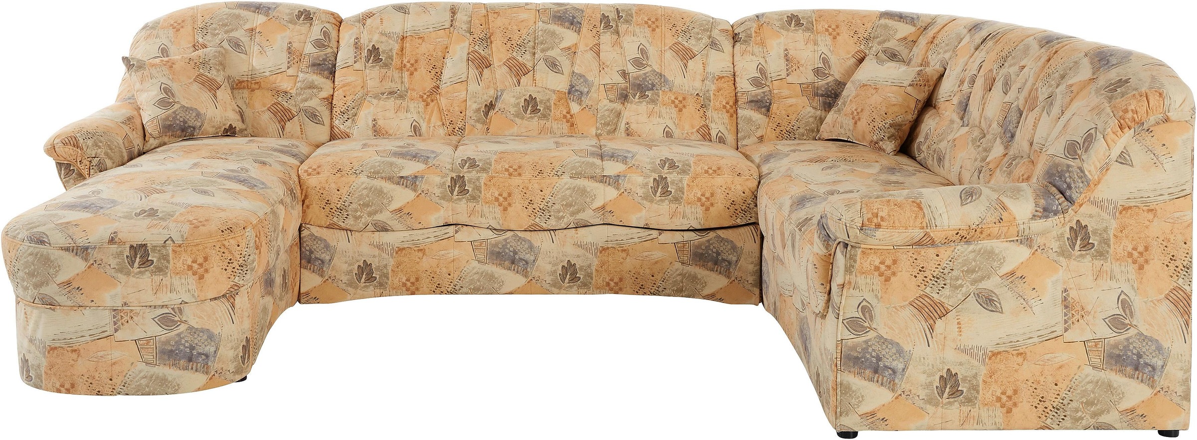 DOMO collection Wohnlandschaft »Bahia Sitzbelastung 140 kg, U-Form«, wahlweise mit Bettfunktion