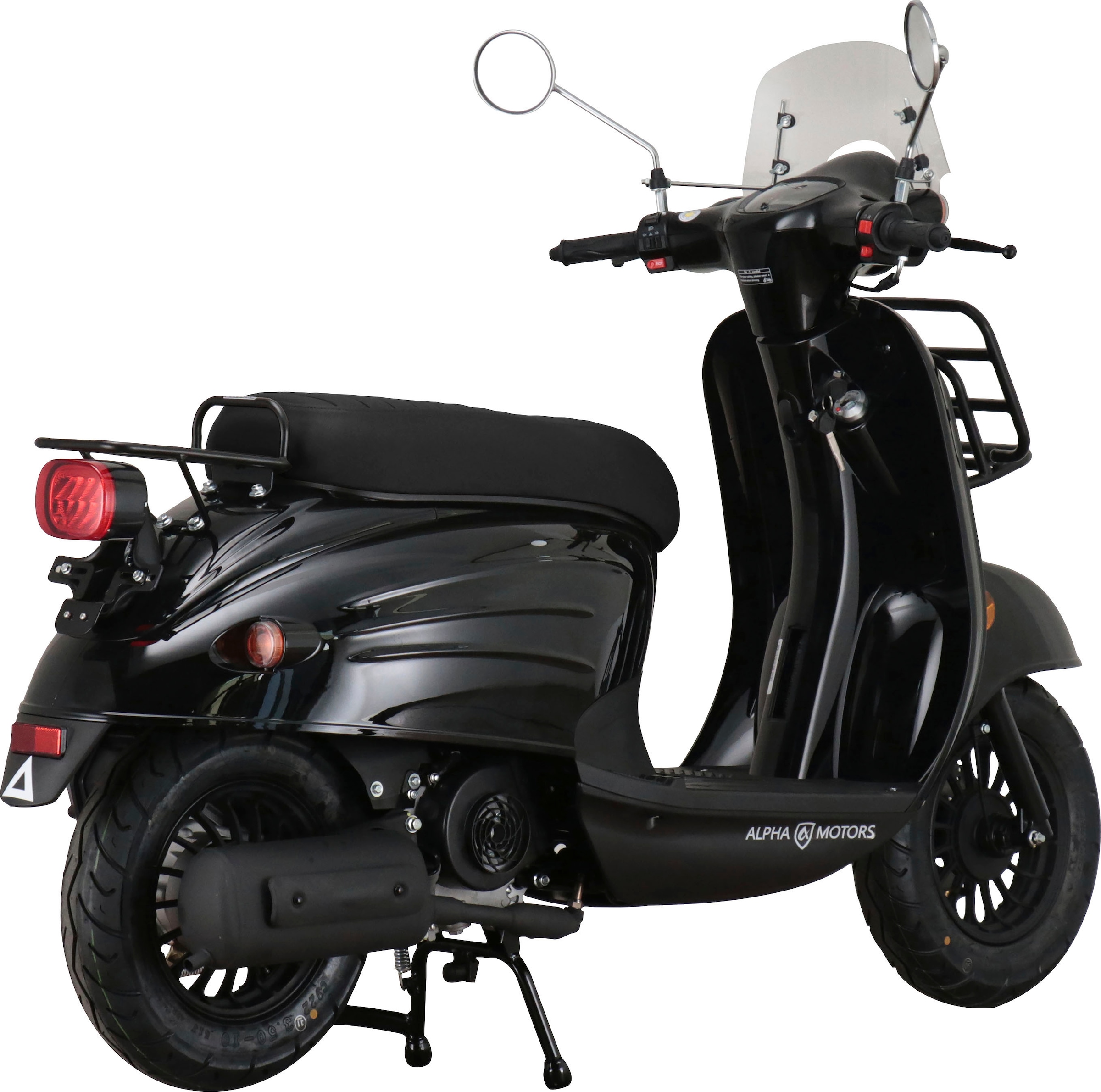 Alpha Motors Motorroller »Adria«, 50 cm³, 45 km/h, Euro 5, 3,1 PS, (inkl. Windschild), mit Lenkerschloss und Windschild