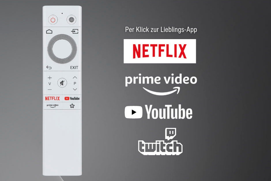 Telefunken LED-Fernseher »TV WITH ME ML24S«, HD ready, Smart-TV