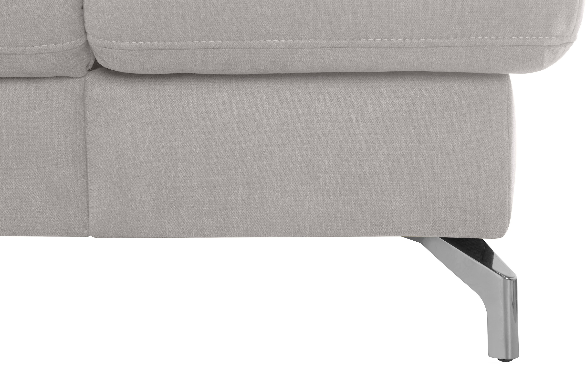 sit&more Wohnlandschaft »Brisbane U-Form«, Fußhöhe 12 cm, inklusive Sitztiefen-, Armteil- und Kopfteilverstellung