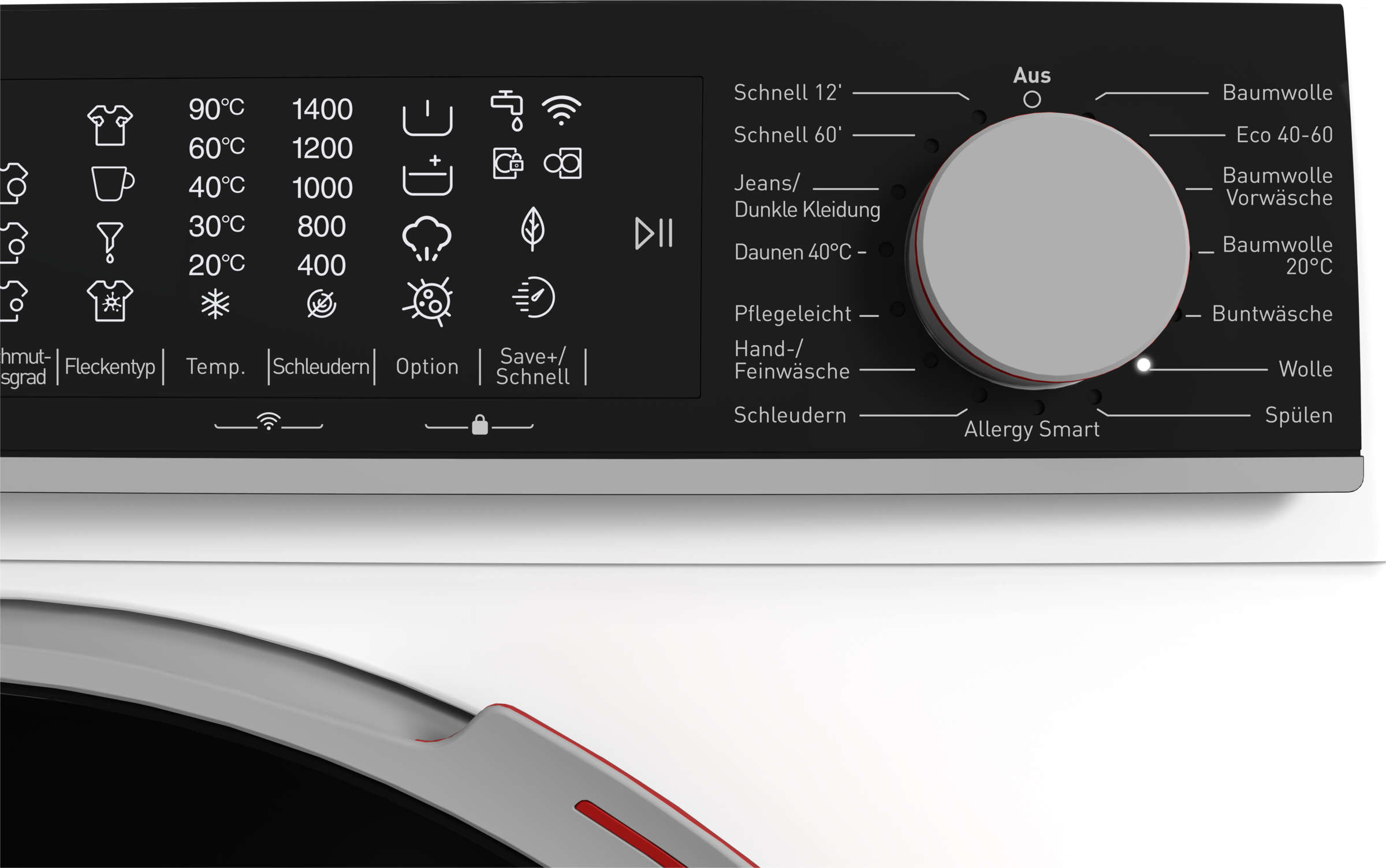 Sharp Waschmaschine »ES-WNFL914CWDA-DE«, 9 kg, 1400 U/min