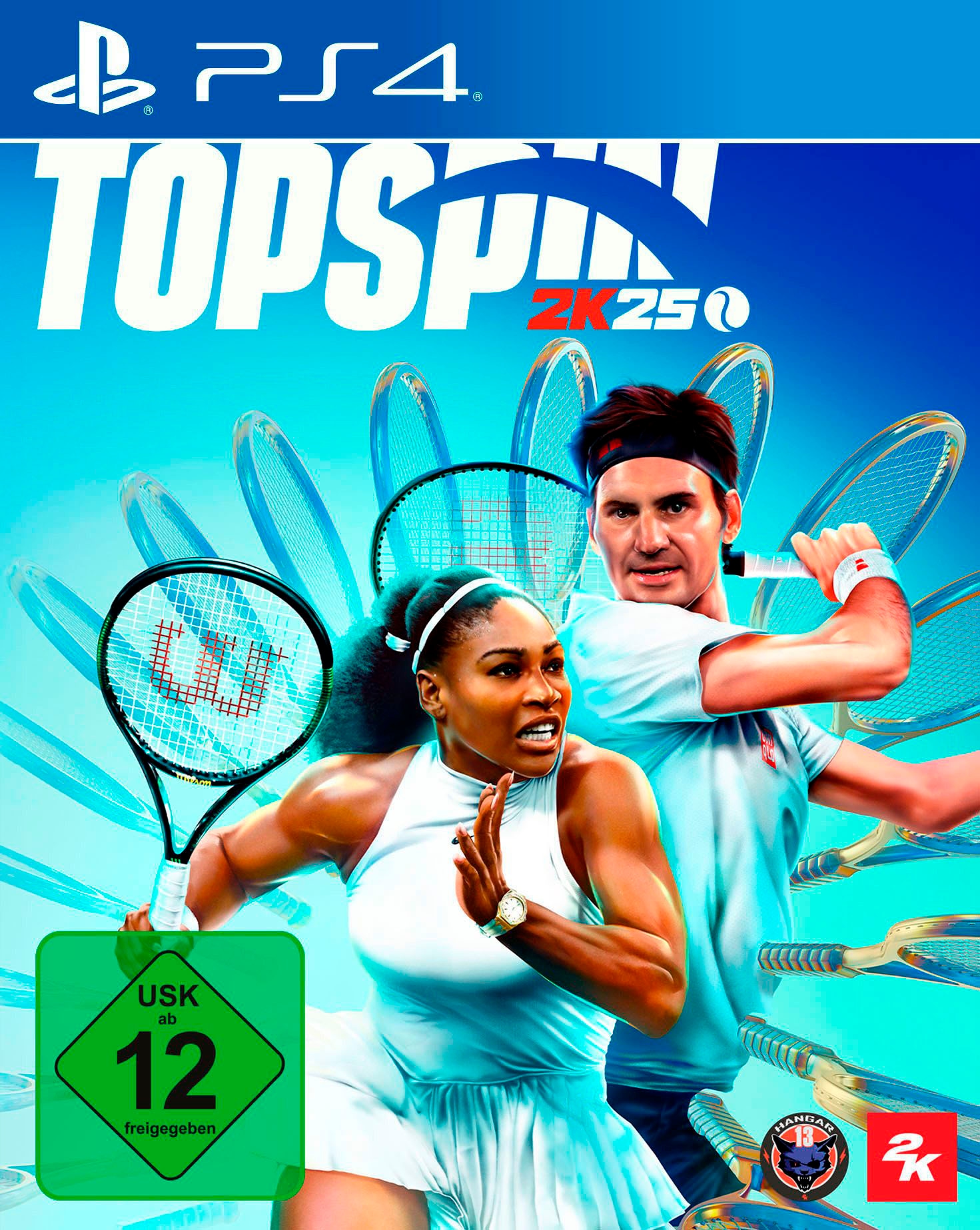 2K Controller »PS4 Top Spin 2K25 + PS4 Pro Pad X LED«