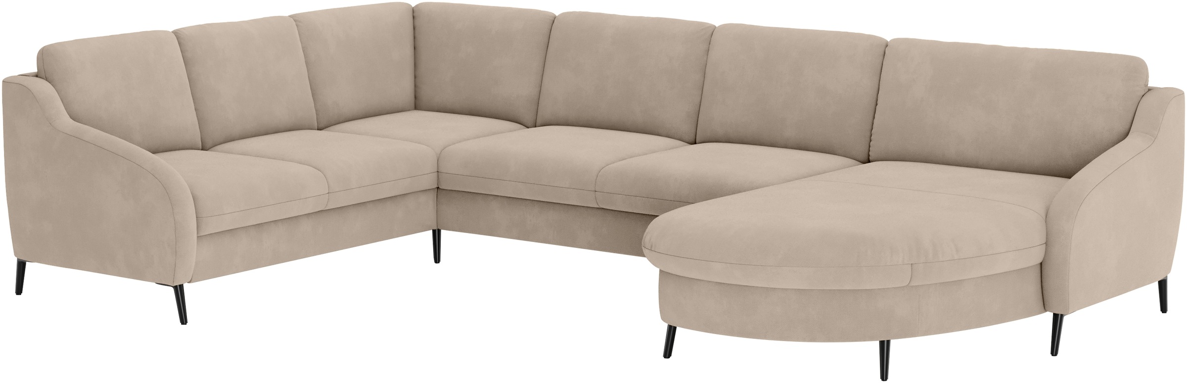 sit&more Wohnlandschaft »Soul U-Form«, wahlweise mit Bettfunktion und Schubkasten