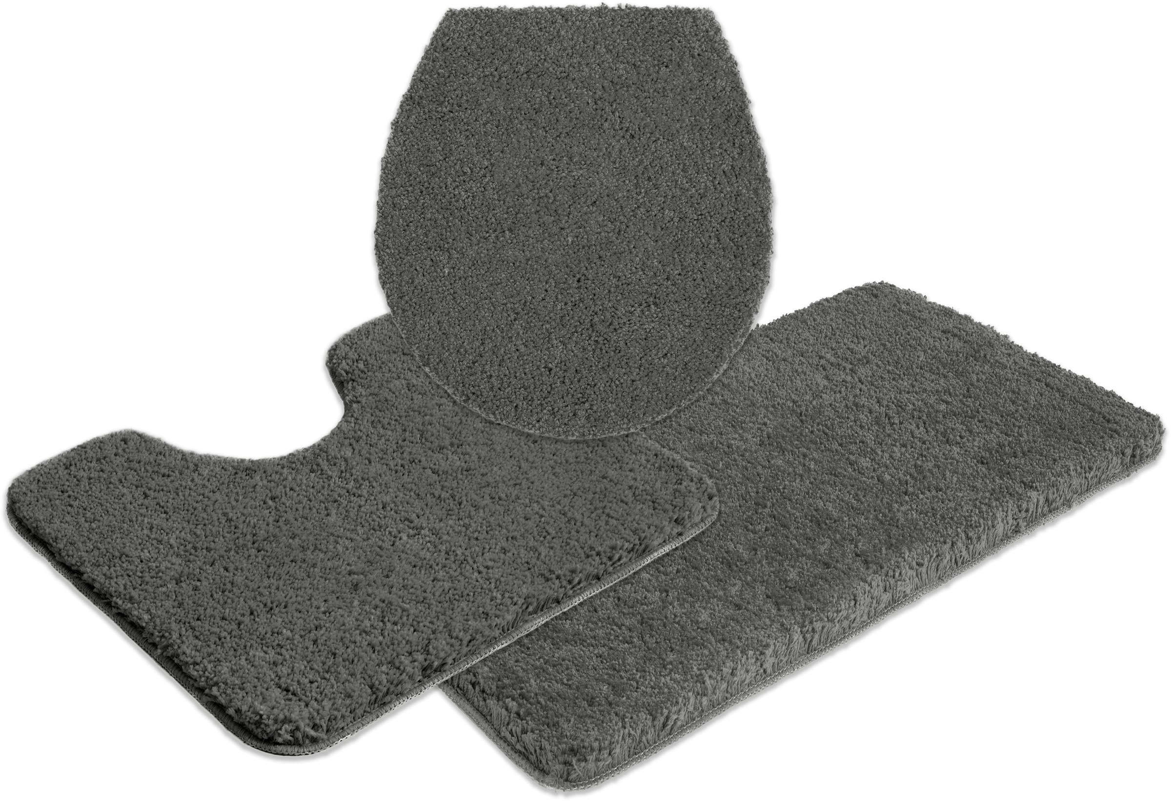 my home Badematte »Sanremo, Badvorleger, Badezimmer Teppich, sehr weich«, r günstig online kaufen