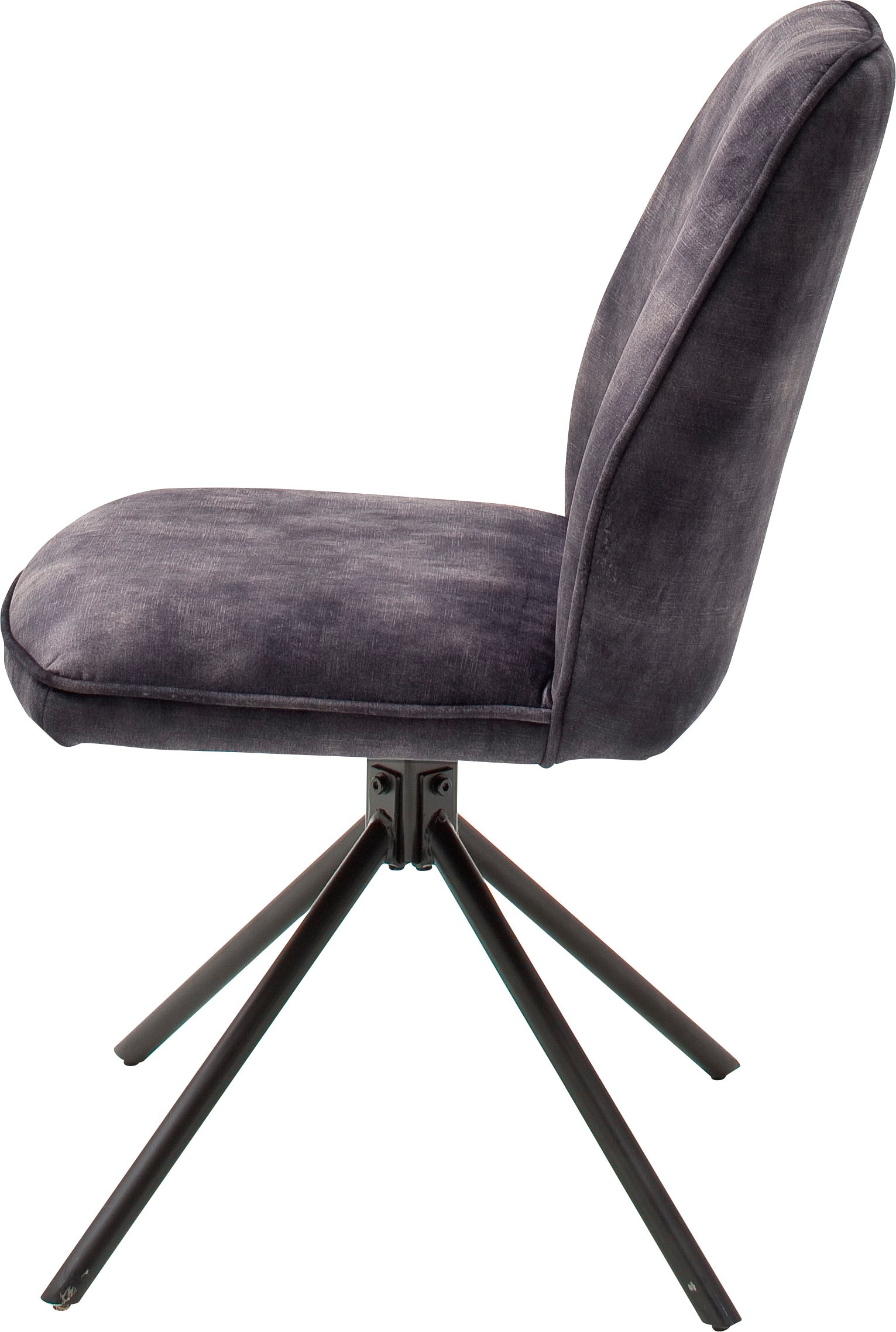 MCA furniture Esszimmerstuhl »Ottawa«, (Set), 2 St., Vintage, Vintage Veloursoptik mit Keder, Stuhl belastbar bis 120 Kg