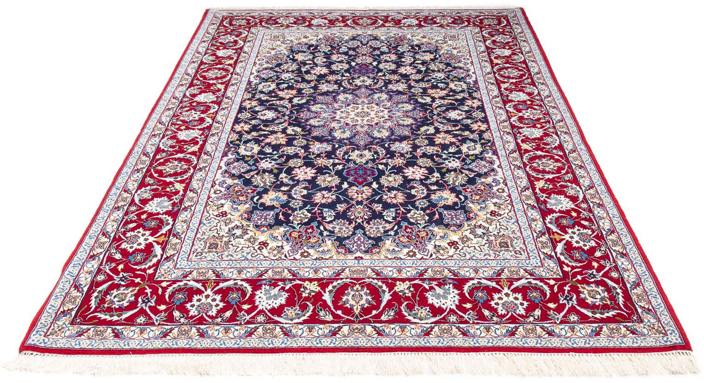 morgenland Orientteppich »Perser - Isfahan - Premium - 243 x 159 cm - dunke günstig online kaufen