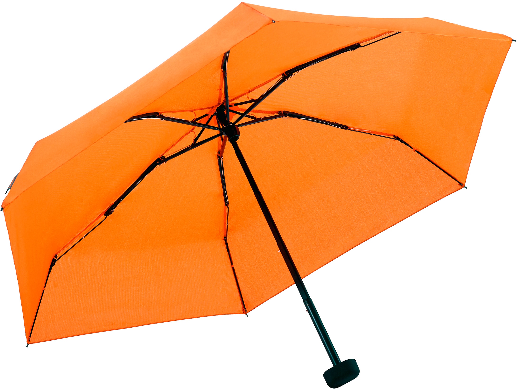 EuroSCHIRM® Taschenregenschirm »Dainty, orange«, extra bestellen kurz und jetzt flach
