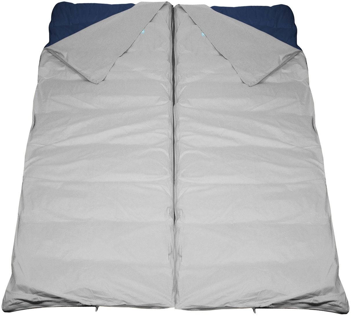 Polydaun Deckenschlafsack »Schlafsack Stern 85x210 cm Antraziet- 4-Jahreszeiten«, (1 tlg.)