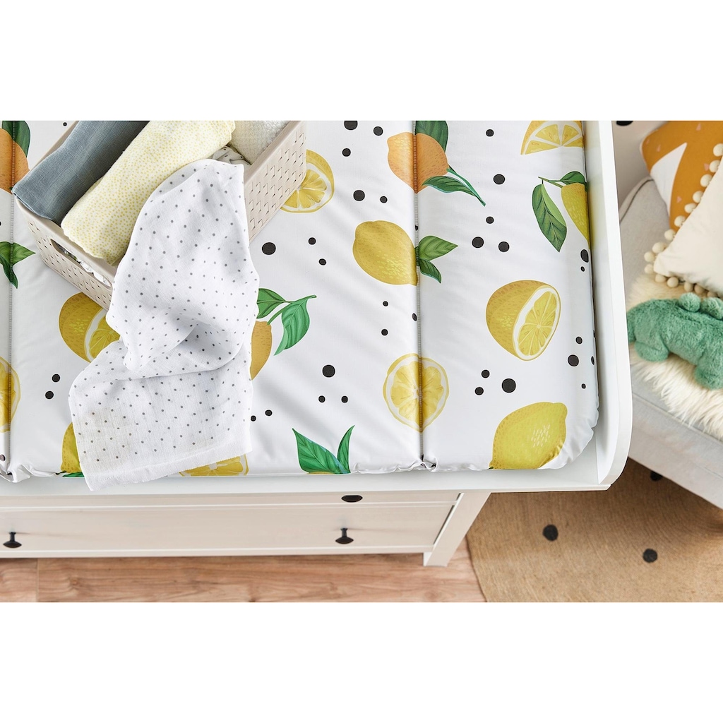 Rotho Babydesign Wickelauflage »Lemon Chill«