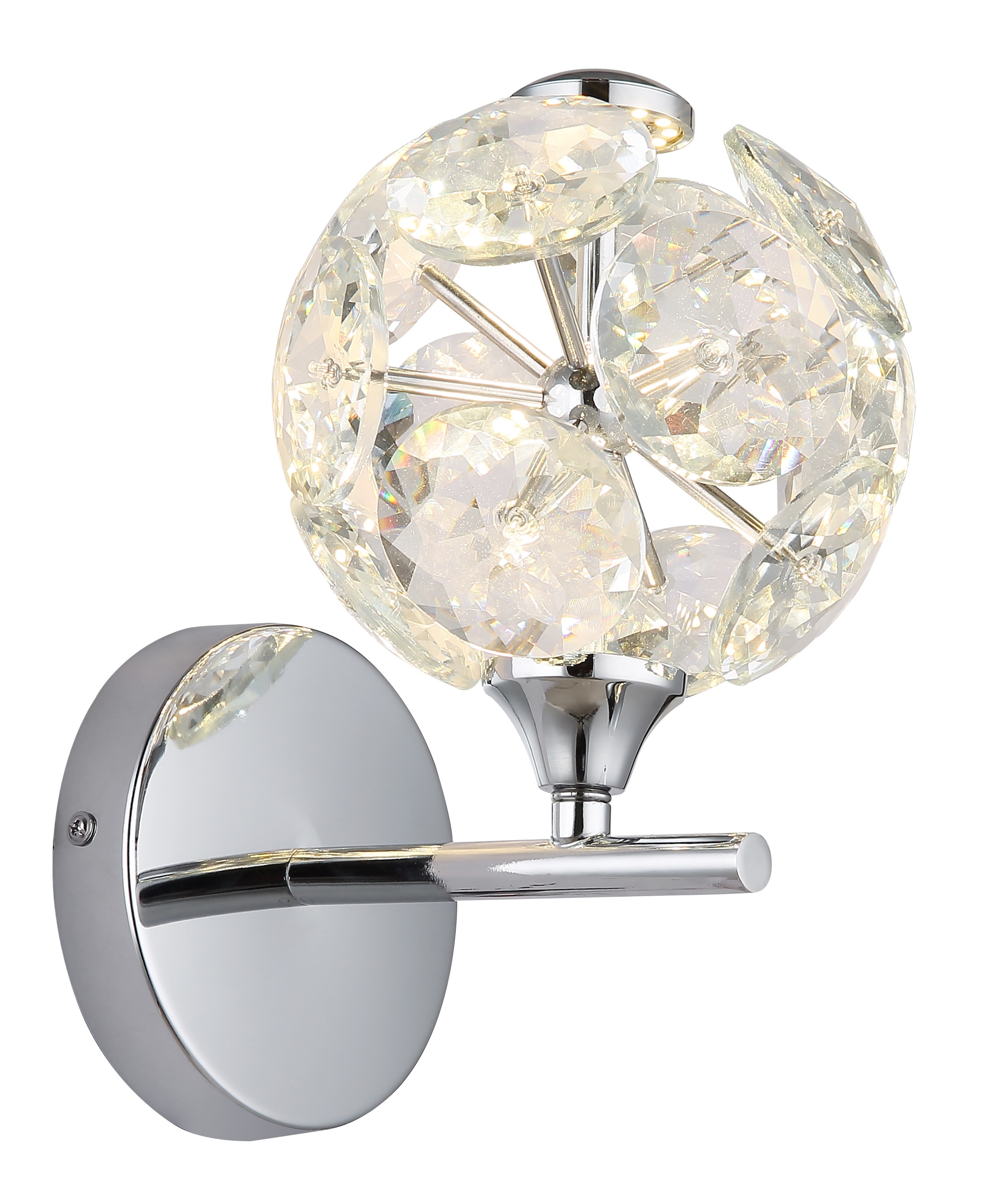 GLOBO LIGHTING Wandleuchte »VIRINA« LED-Modul 1 Stk. Warmweiß Wandlampe Wan günstig online kaufen