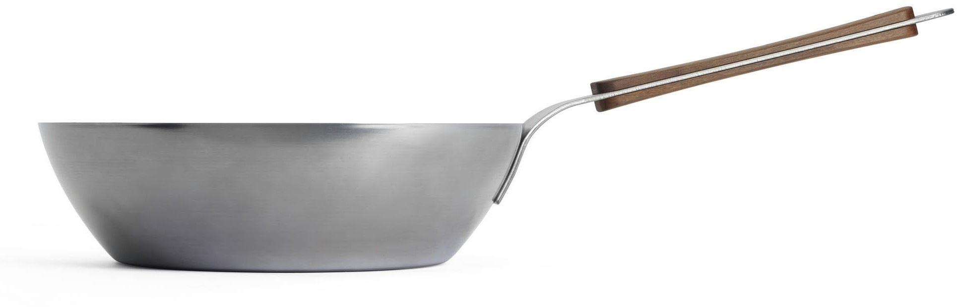 WOLL Schmorpfanne »Woll Carbon Steel Hochrandpfanne«, Karbon-Stahl, (1 tlg.), natürlicher Antihafteffekt nach dem Einbrennen