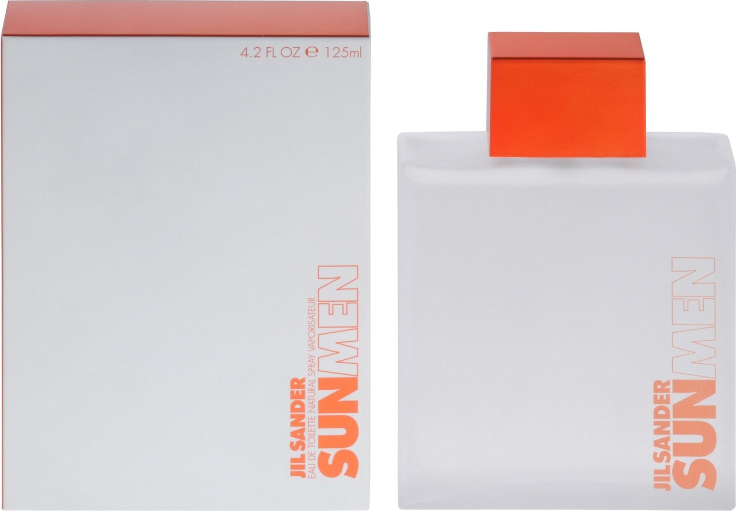 JIL SANDER Eau de Toilette »Sun Men«, mit warmen, würzigen Aromen in Herz- und Basisnote