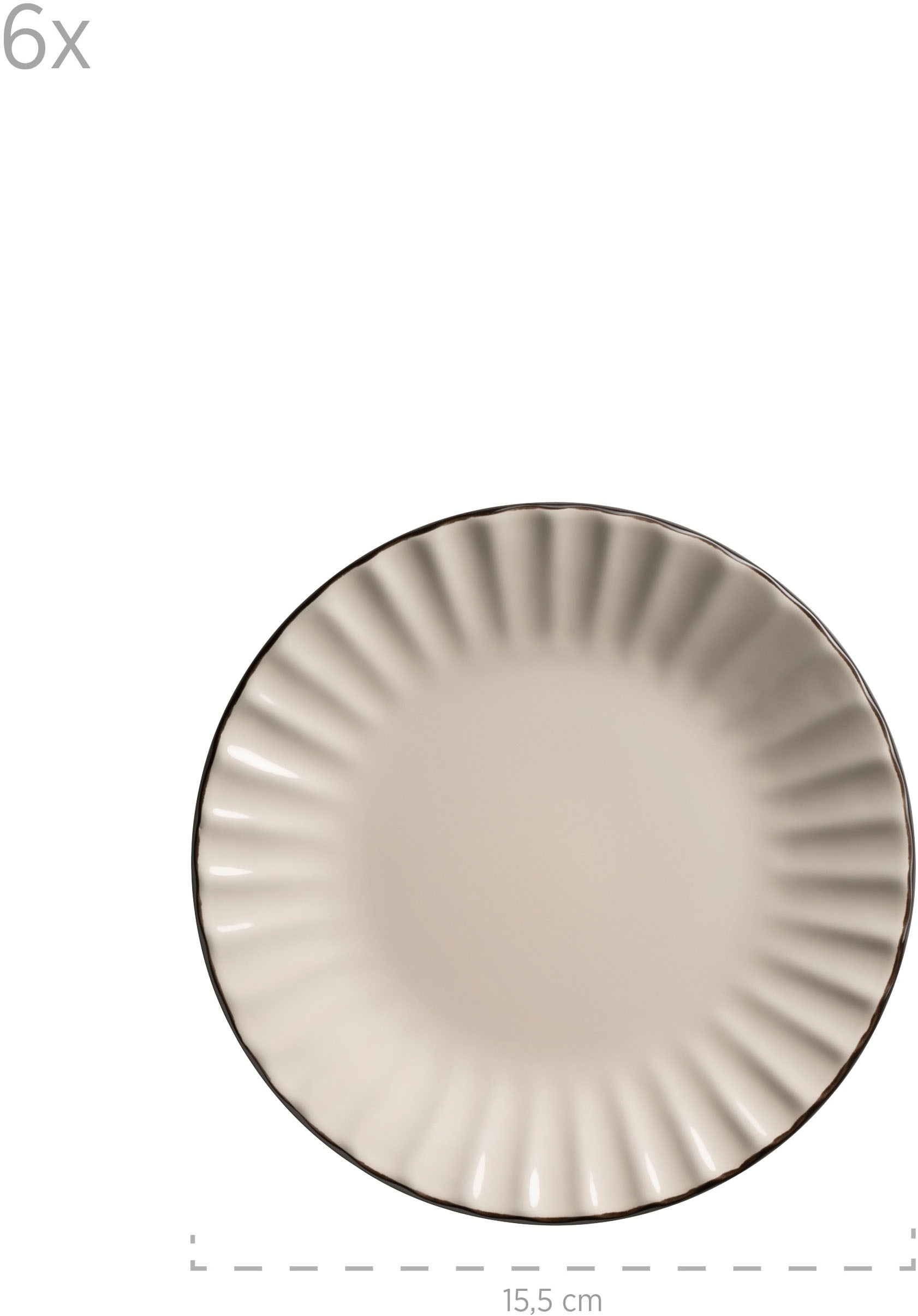 MÄSER Kaffeeservice »OSITA, Geschirr-Set, Steinzeug«