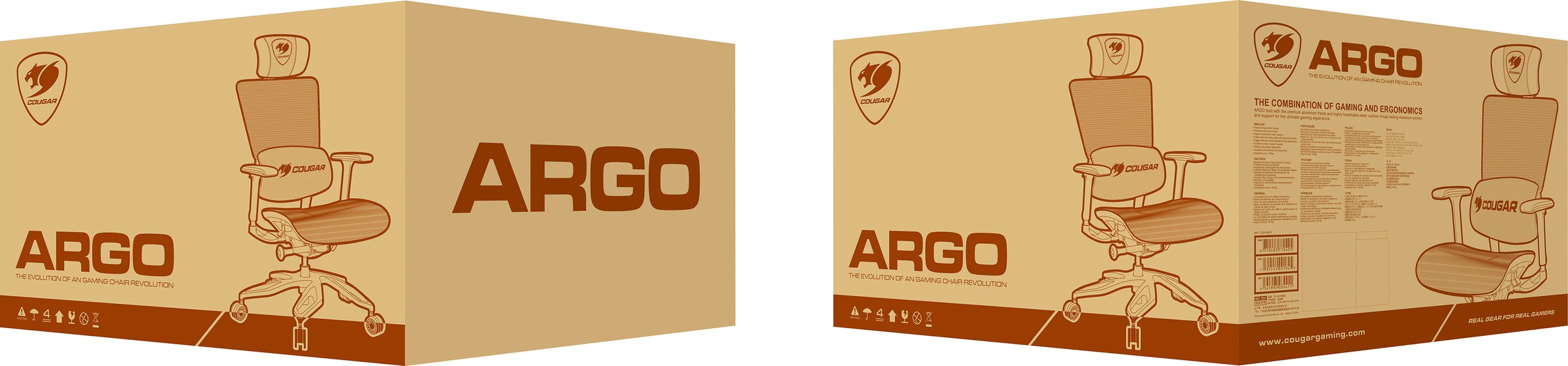 8. Bild von Cougar Gaming-Stuhl »ARGO Ergonomic«