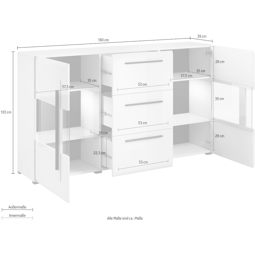 Helvetia Sideboard »Tulsa«