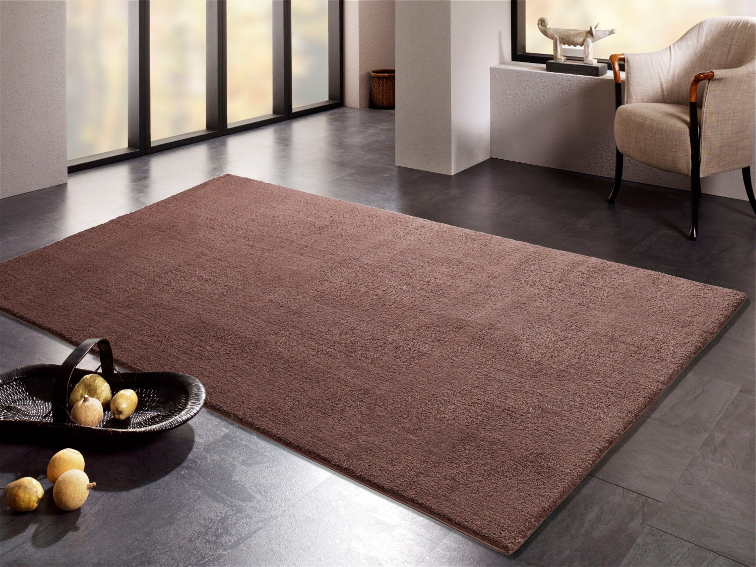 OCI DIE TEPPICHMARKE Hochflor-Teppich »Soft Dream«, rechteckig, 30 mm Höhe, besonders weich durch Microfaser, Wohnzimmer