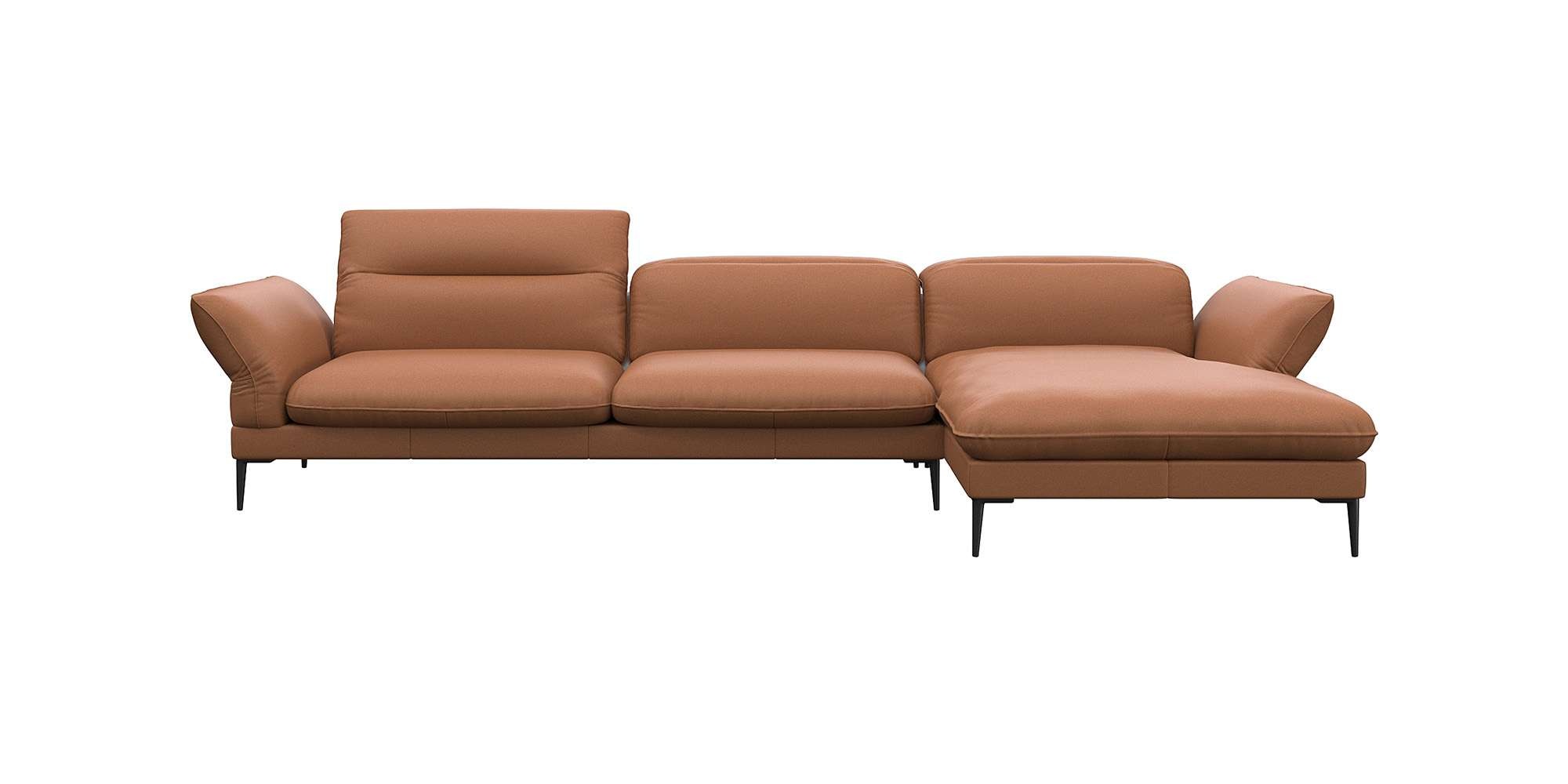 FLEXLUX Ecksofa »Salino, Funktionssofa mit Recamiere, Relaxsofa, Ecksofa«, günstig online kaufen