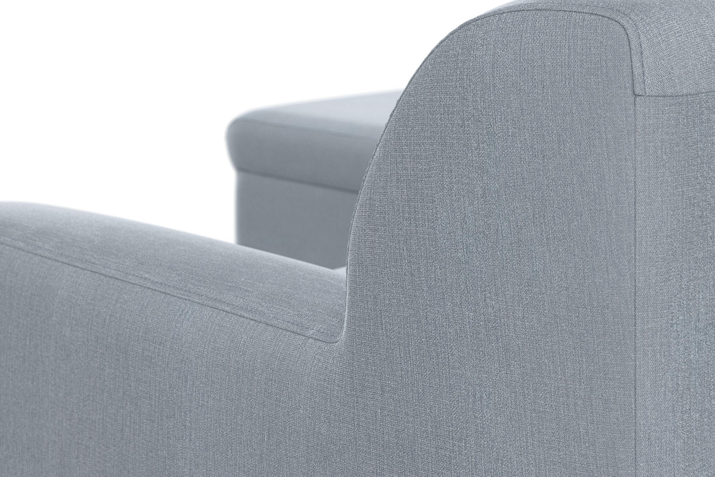 DOMO collection Ecksofa »Topper zeitlos elegant, kompakte Stellmaße, OTTOs Choice, L-Form«, mit Ottomane, wahlweise mit Schlaffunktion