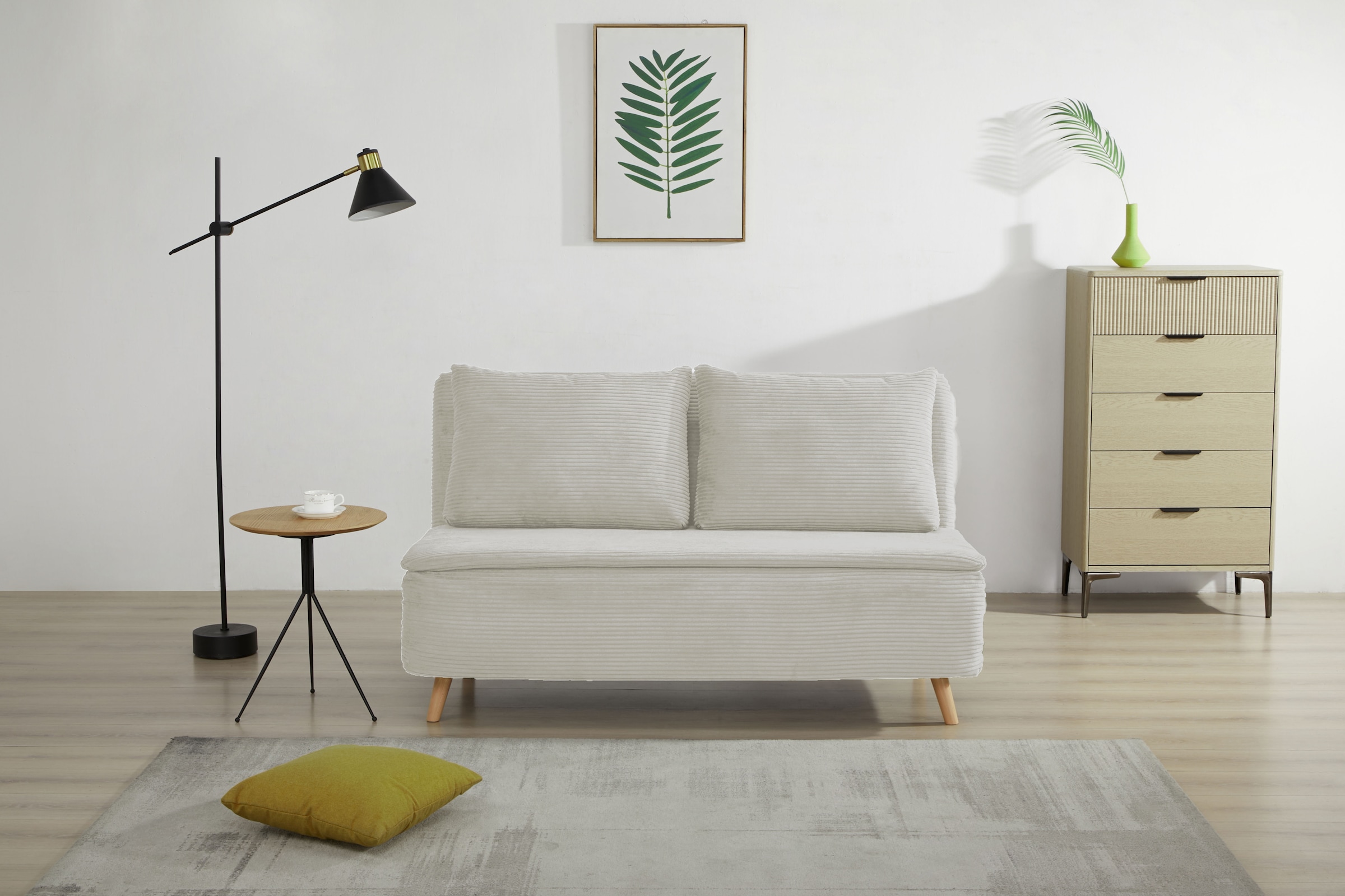 INOSIGN 2-Sitzer »AINSLEY 140 cm, Schlafsofa« Verstellbare Rückenlehne und günstig online kaufen