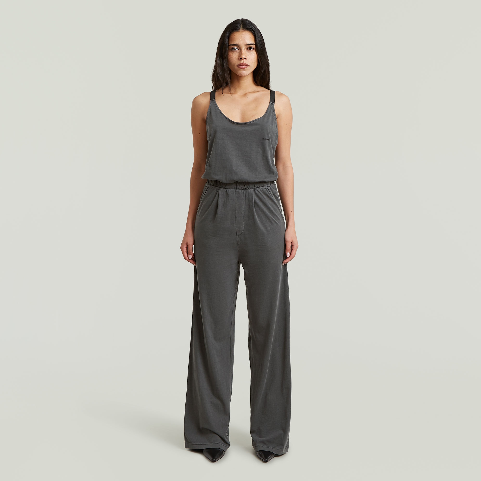 G-STAR Jumpsuit »Strappy Jumpsuit wmn« mit Elastikbund, Wide Leg