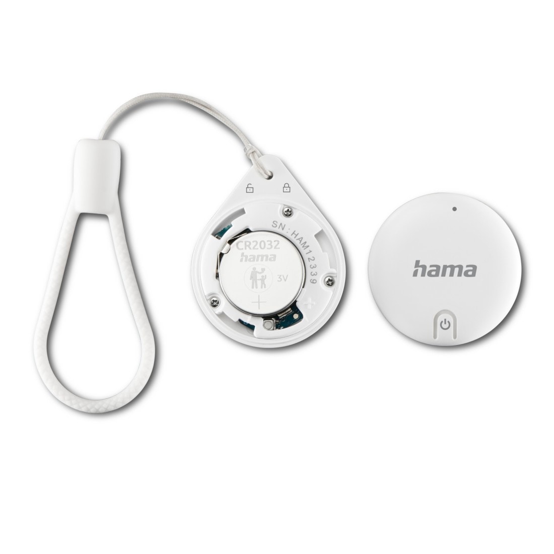 Hama GPS-Tracker »Schlüsselfinder für Apple „Wo ist“-App (Bluetooth, mit Alarm, für iOS)«, AirTag Alternative, Tracker