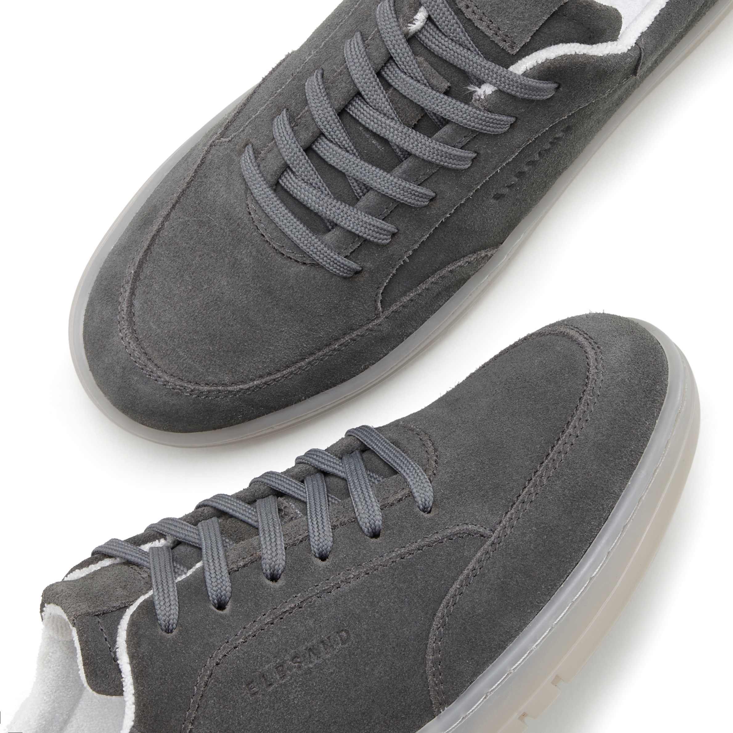Elbsand Sneaker, Schnürhalbschuh, Freizeitschuh aus Leder mit Frottee Innenfutter