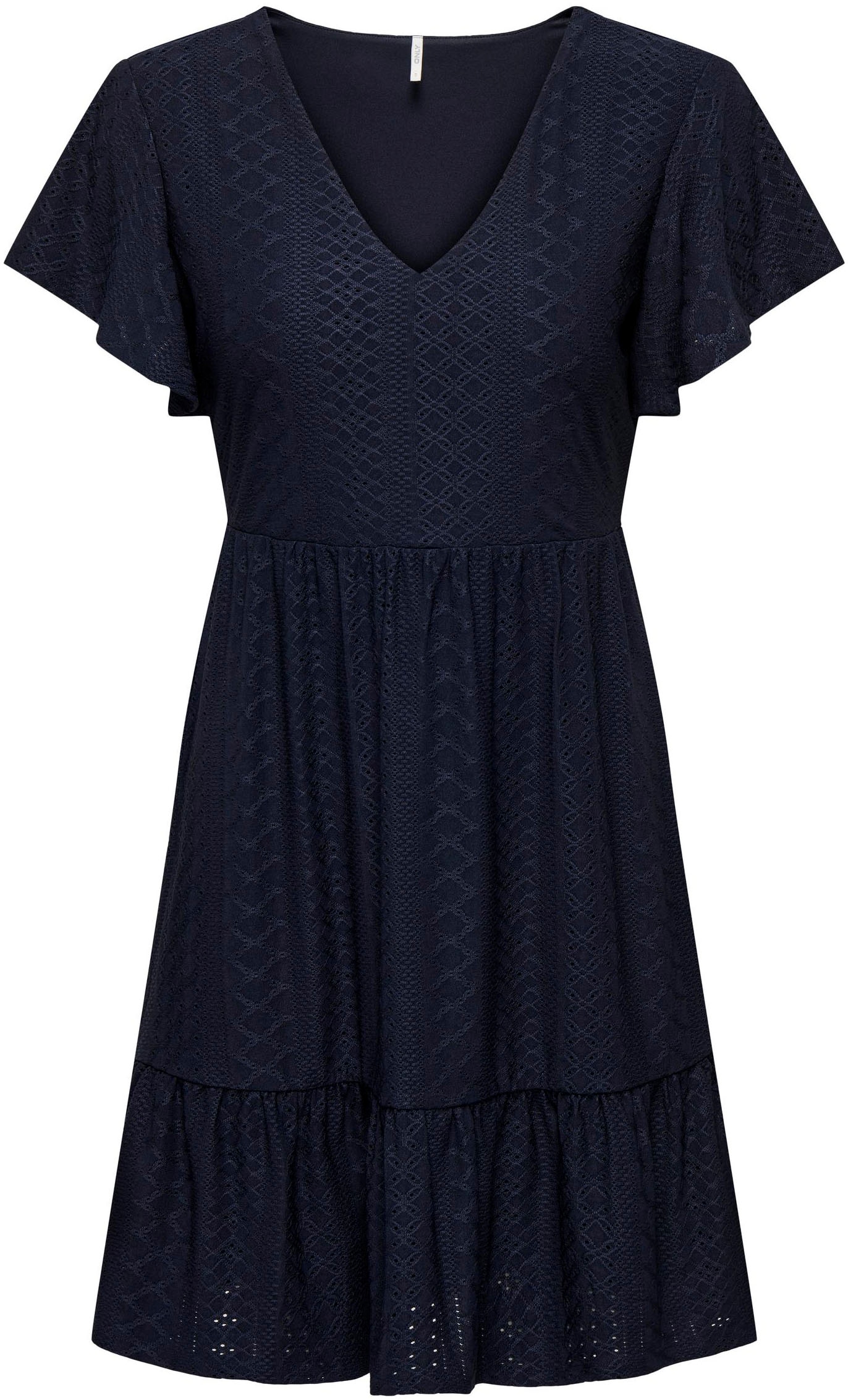 ONLY Jerseykleid »ONLSANDRA S/S V-NECK DRESS JRS« online bei | Sommerkleider