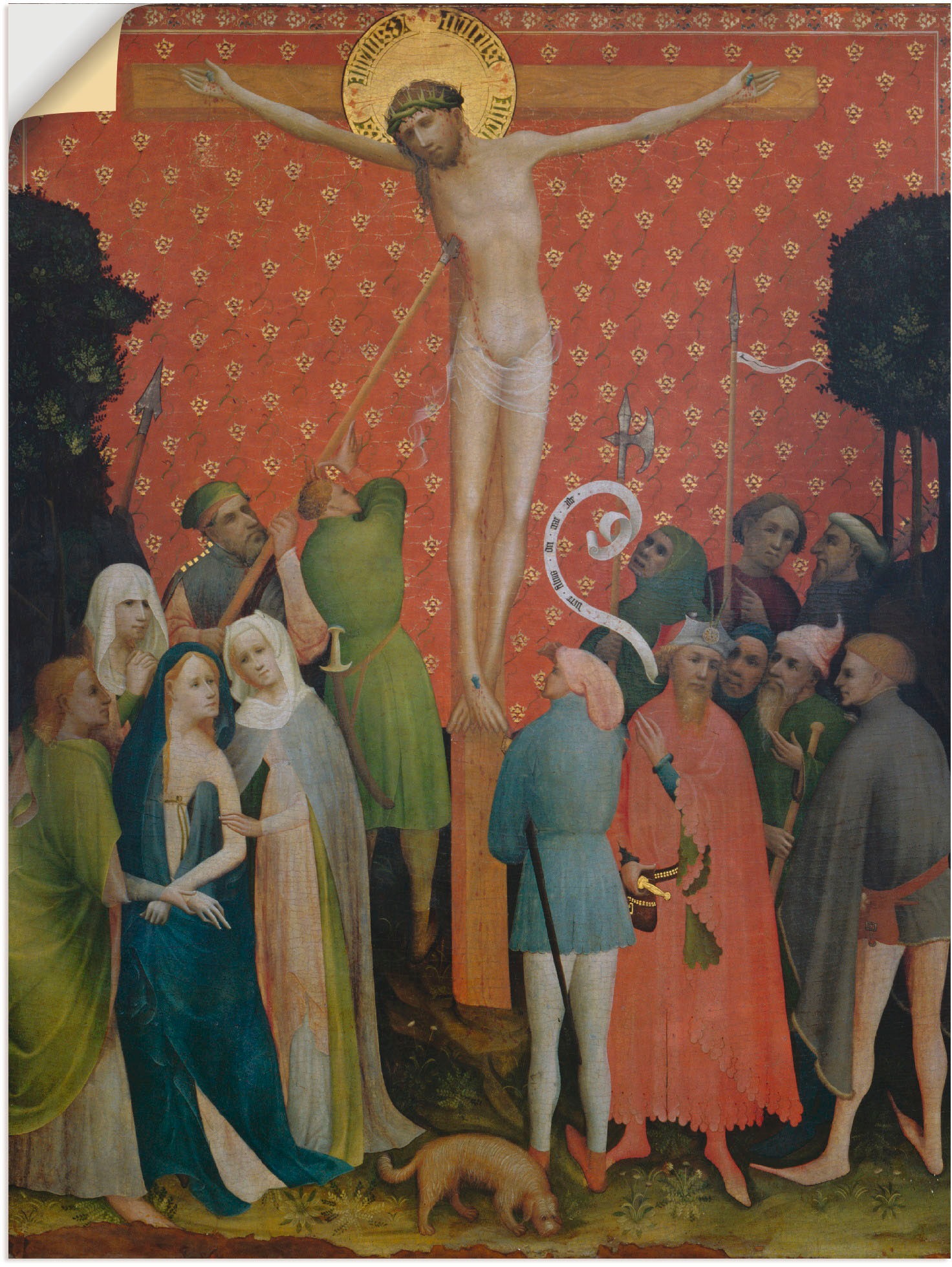 Artland Wandfolie »Goldene Tafel. Außenflügel I«, Religion, (1 St.), selbstklebend
