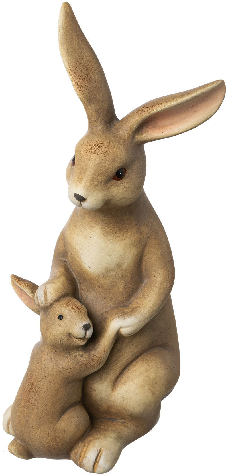 Creativ home Osterhase »Osterdeko mit fröhlichem Gesicht«, Hase aus Keramik,  Höhe 25 cm auf Rechnung kaufen