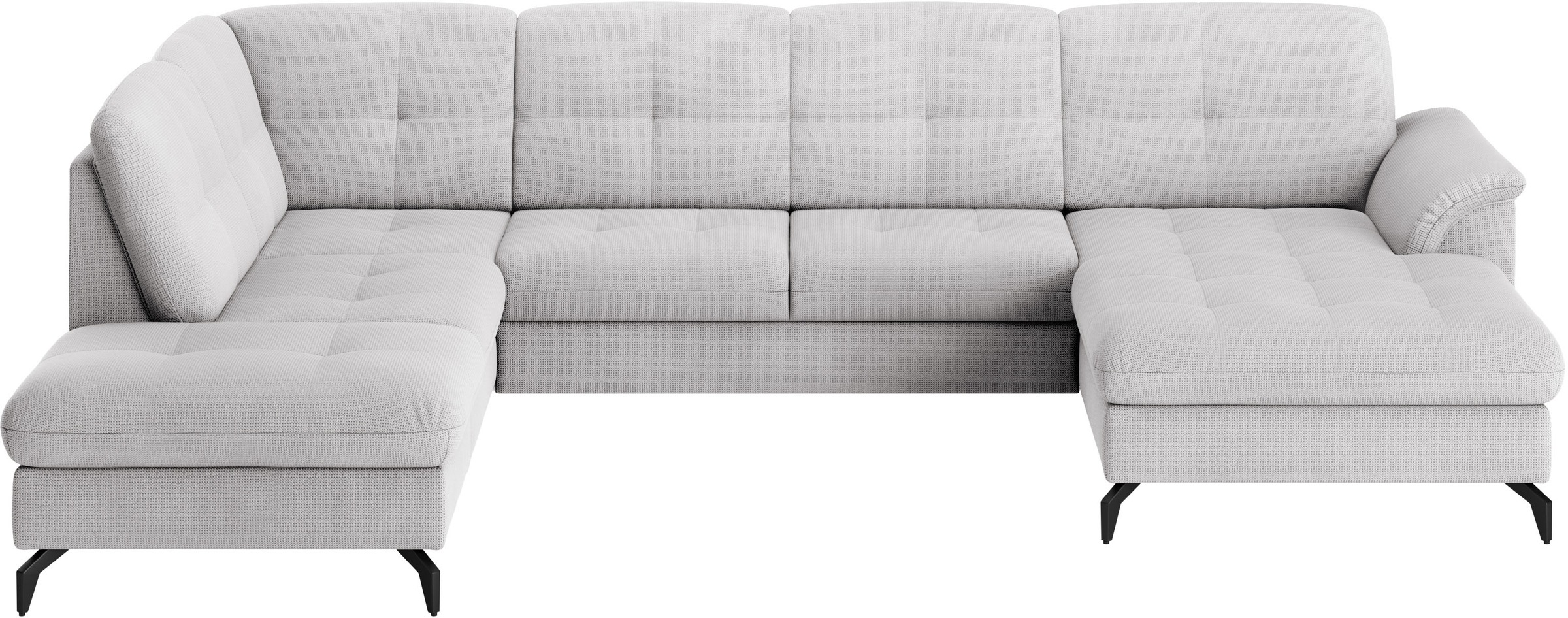 sit&more Wohnlandschaft »Zora U-Form«, wahlweise mit Bettfunktion und Bettkasten