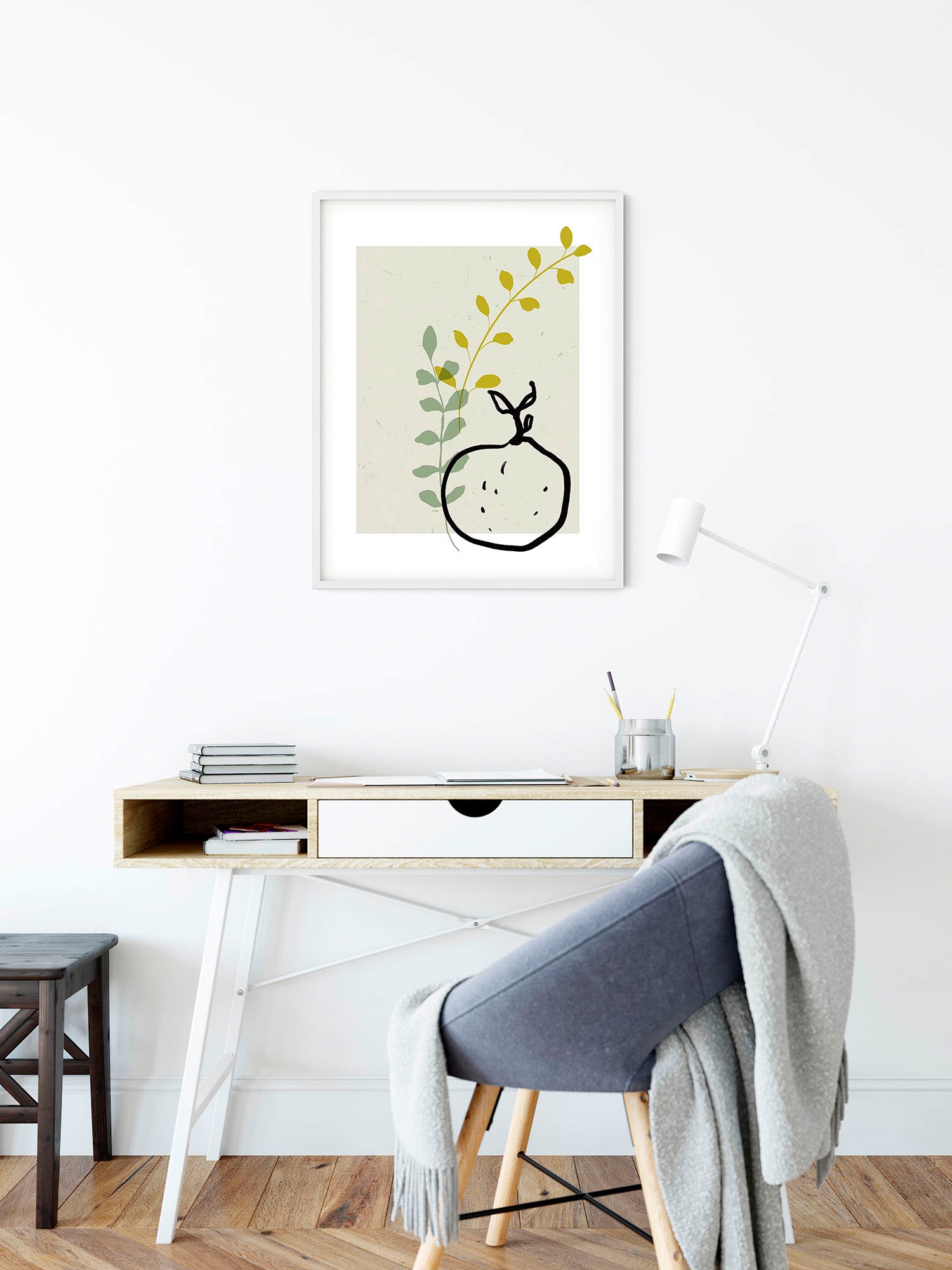 Komar Bild »Fruit du paradis« Natur 1 Stk. tlg. Wandbild zur Dekoration - ohne Rahmen